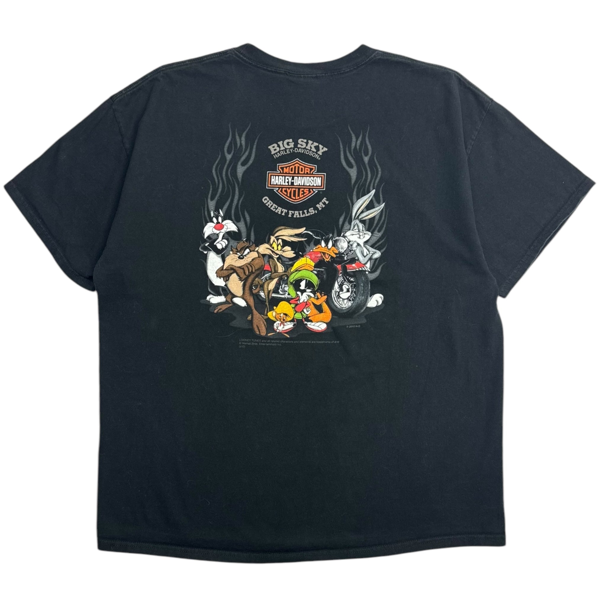 Harley Davidson Looney Tunes Great Falls, MT T-Shirt