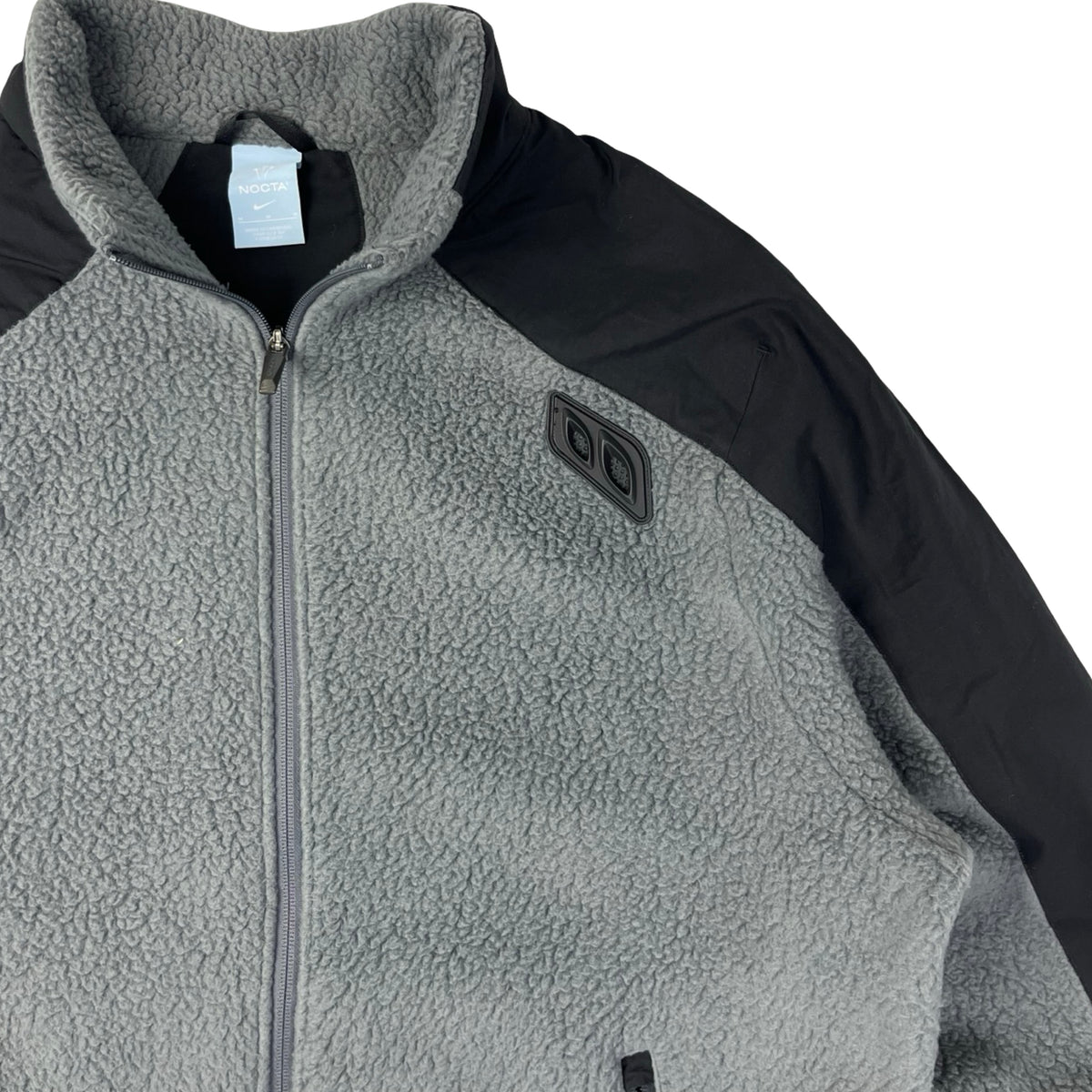 Nike x Nocta Tahr Sherpa Zip-Up Jacket Iron Grey