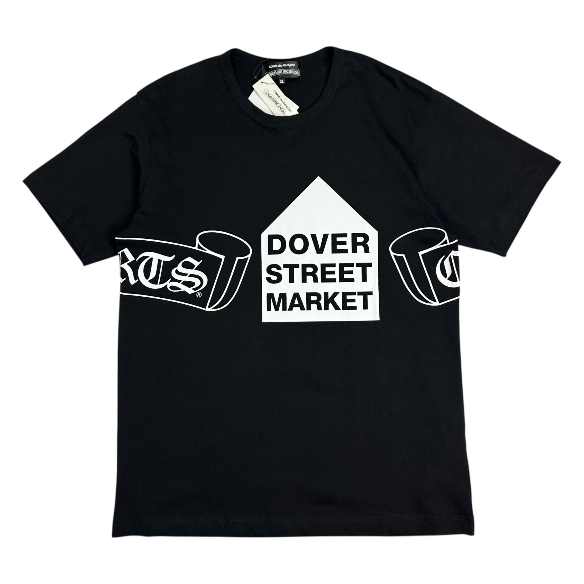 Chrome Hearts x Dover Street Market Scroll T-Shirt Black