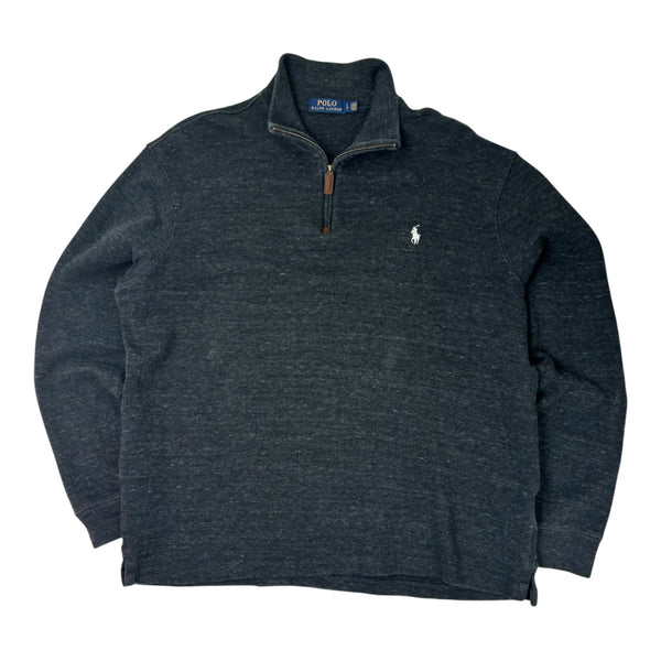 Polo Ralph Lauren Quarter-Zip Sweater Dark Grey