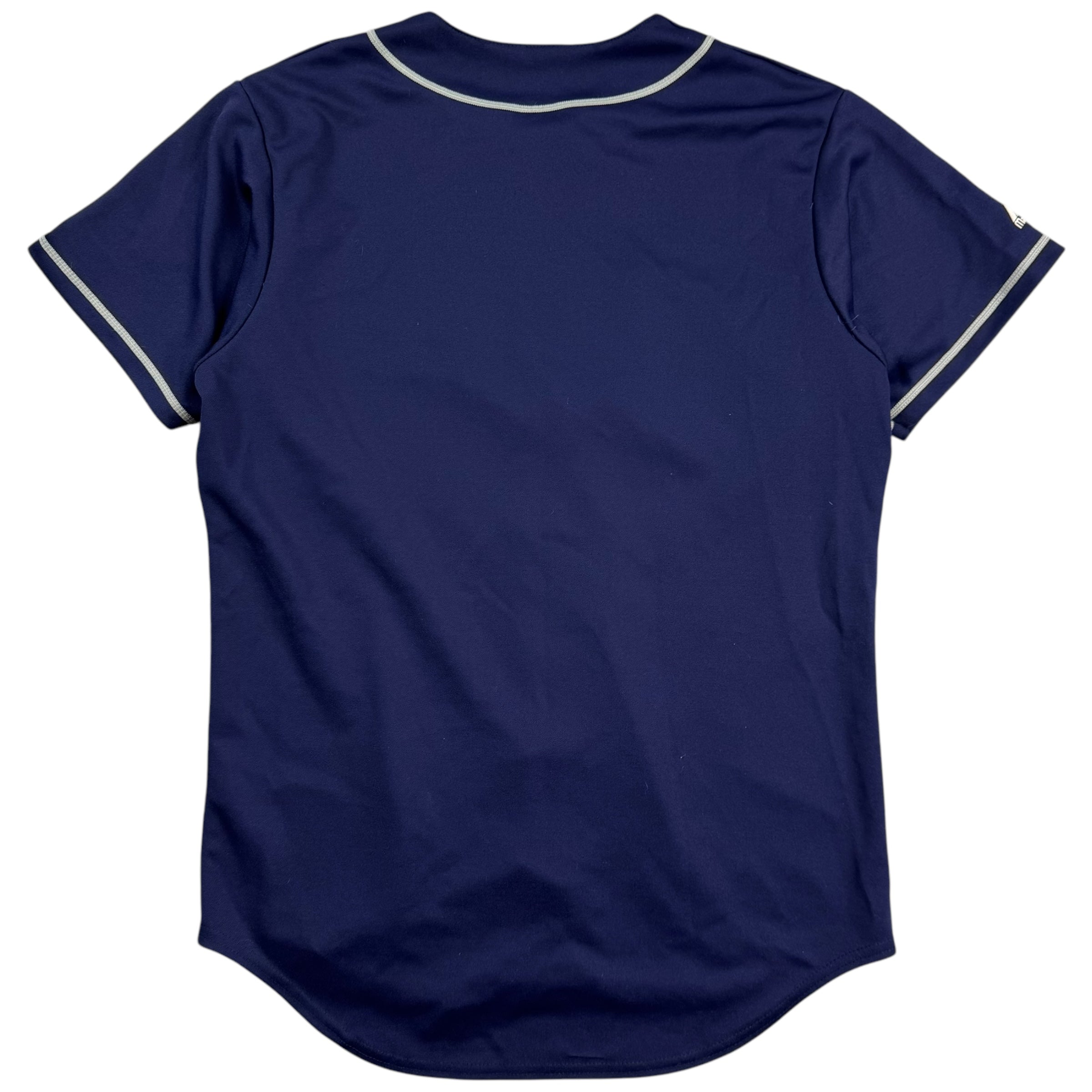 Vintage Cleveland Indians Jersey Navy Blue