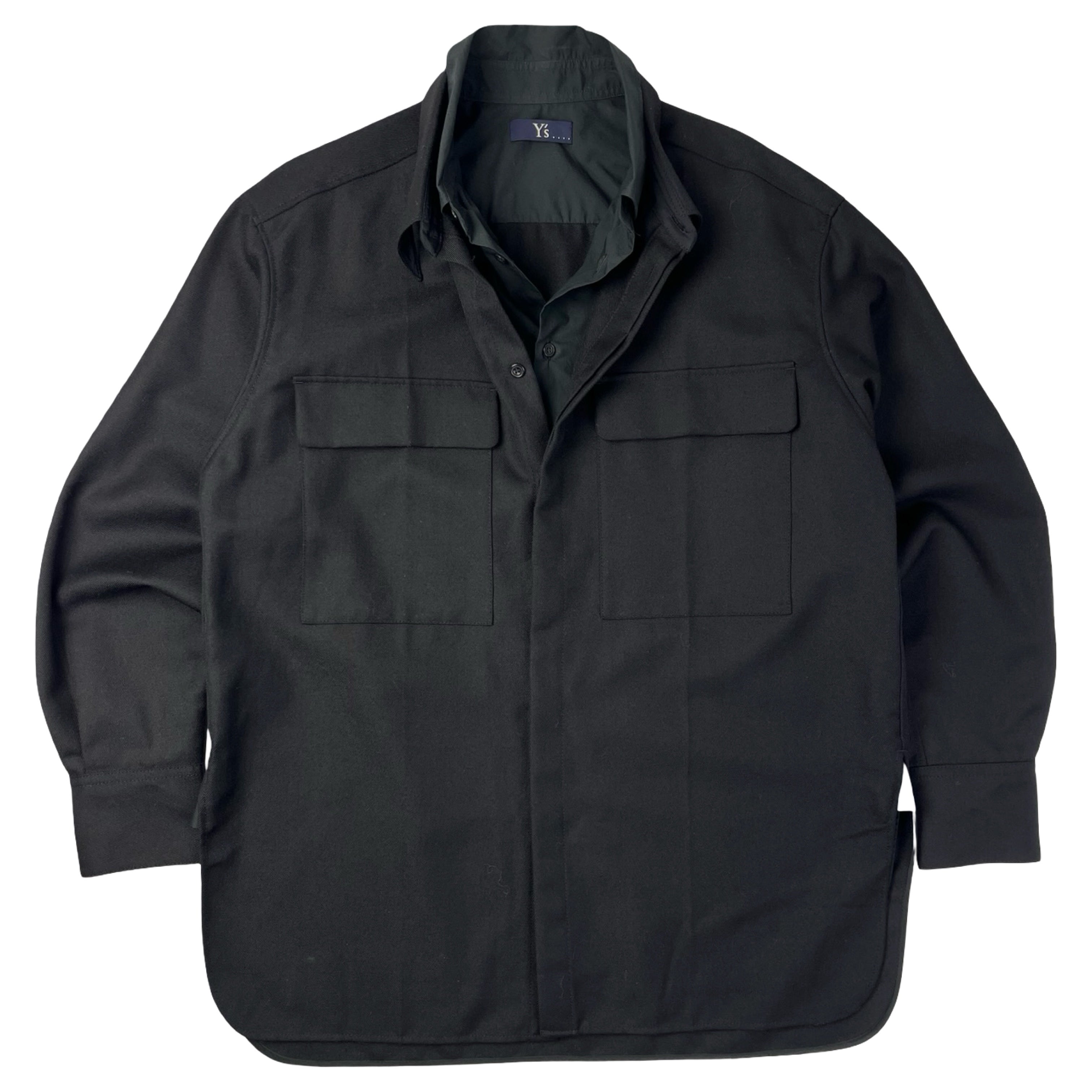 Y's By Yohji Yamamoto Layered Over Shirt