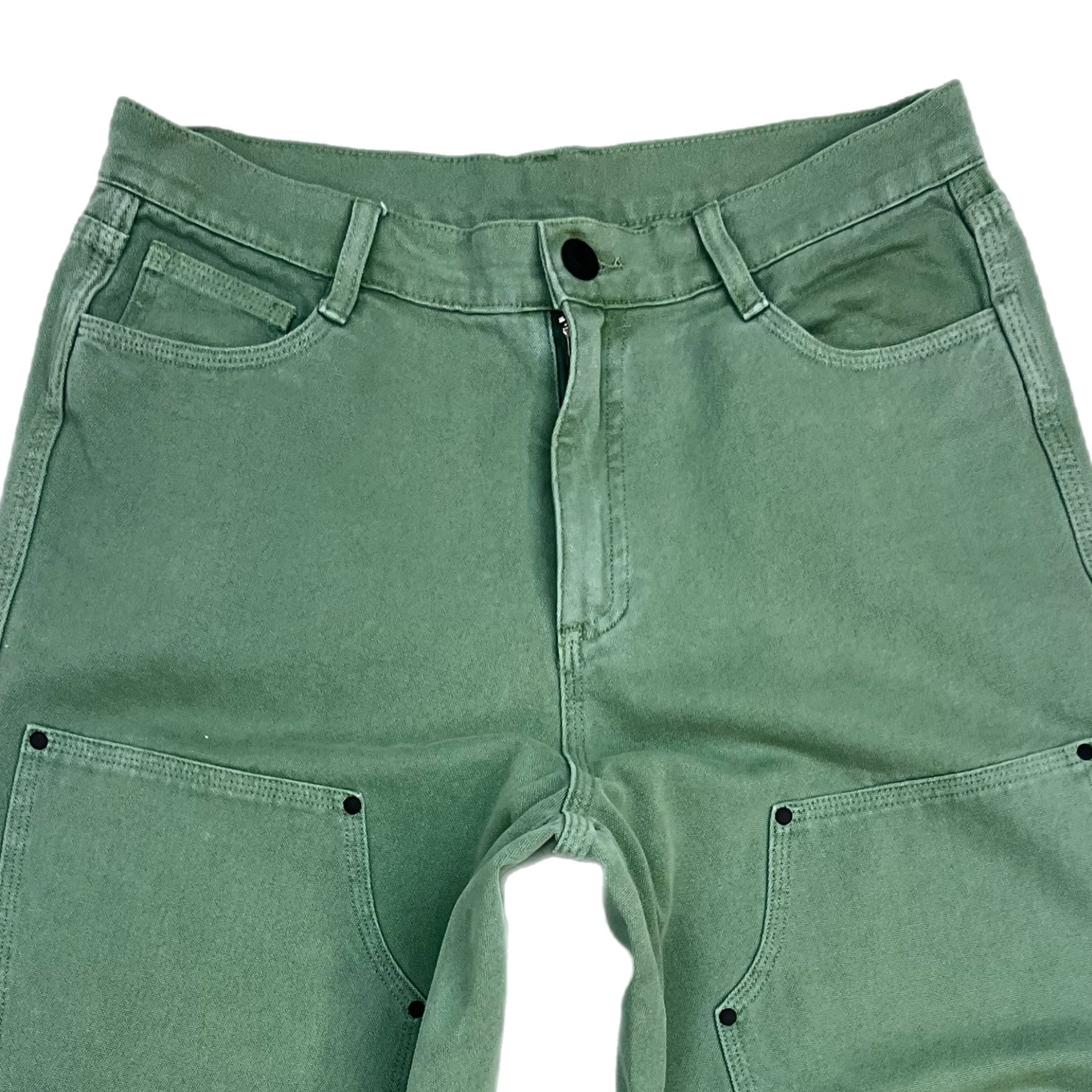 Brian Dead Utility Double Knee Pants Green