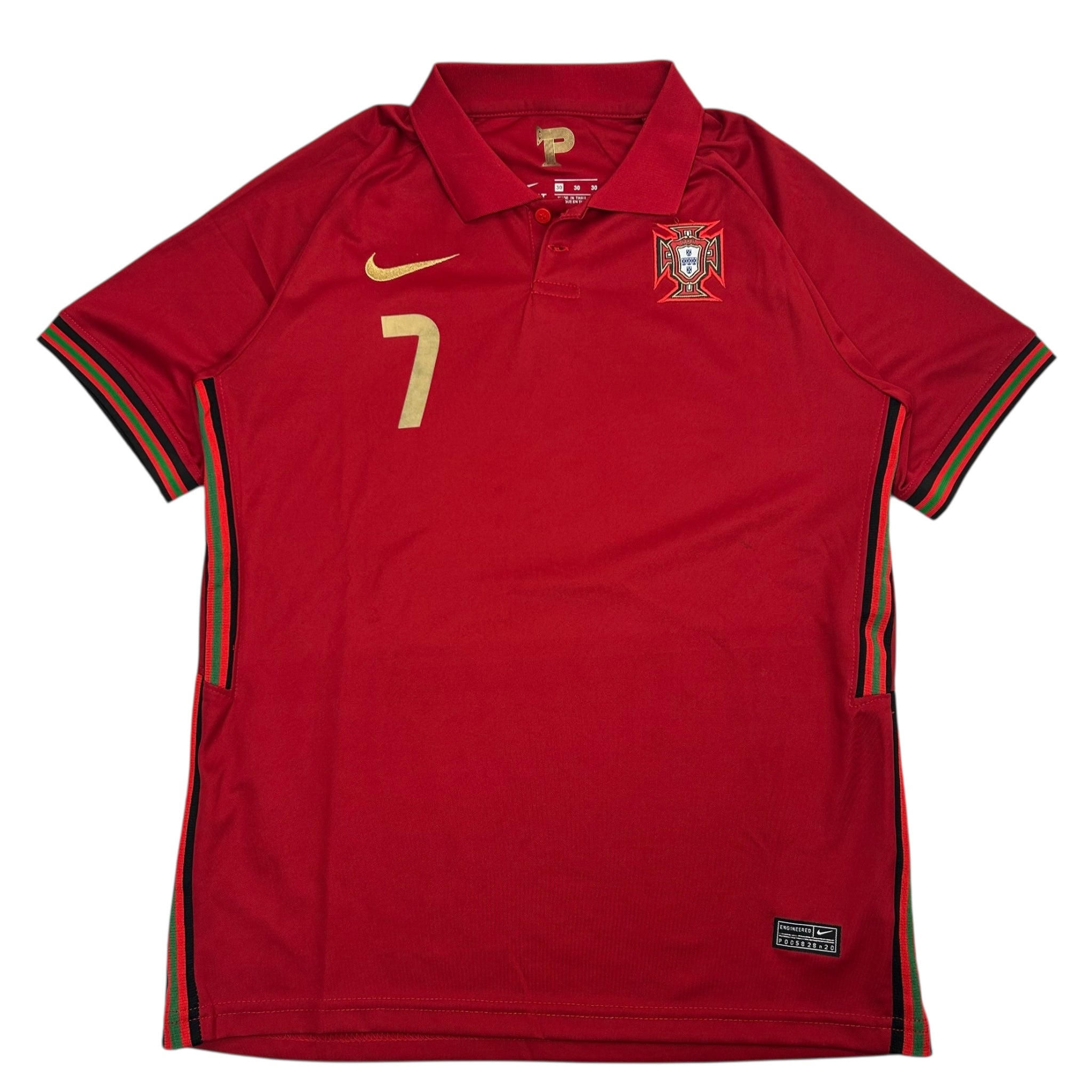 Portugal Christiano Ronaldo Polo Soccer Jersey