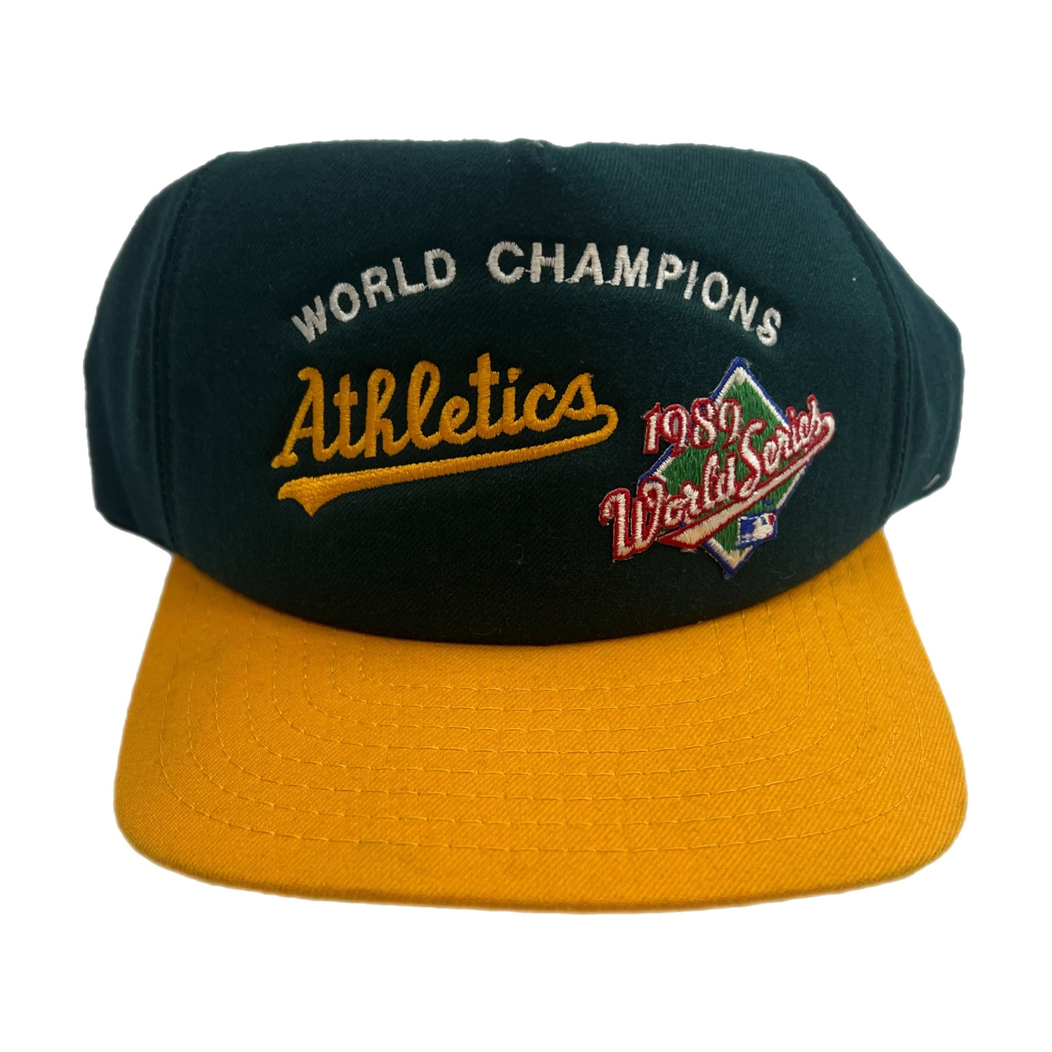 Vintage Oakland A’s New Era Hat Green/Yellow