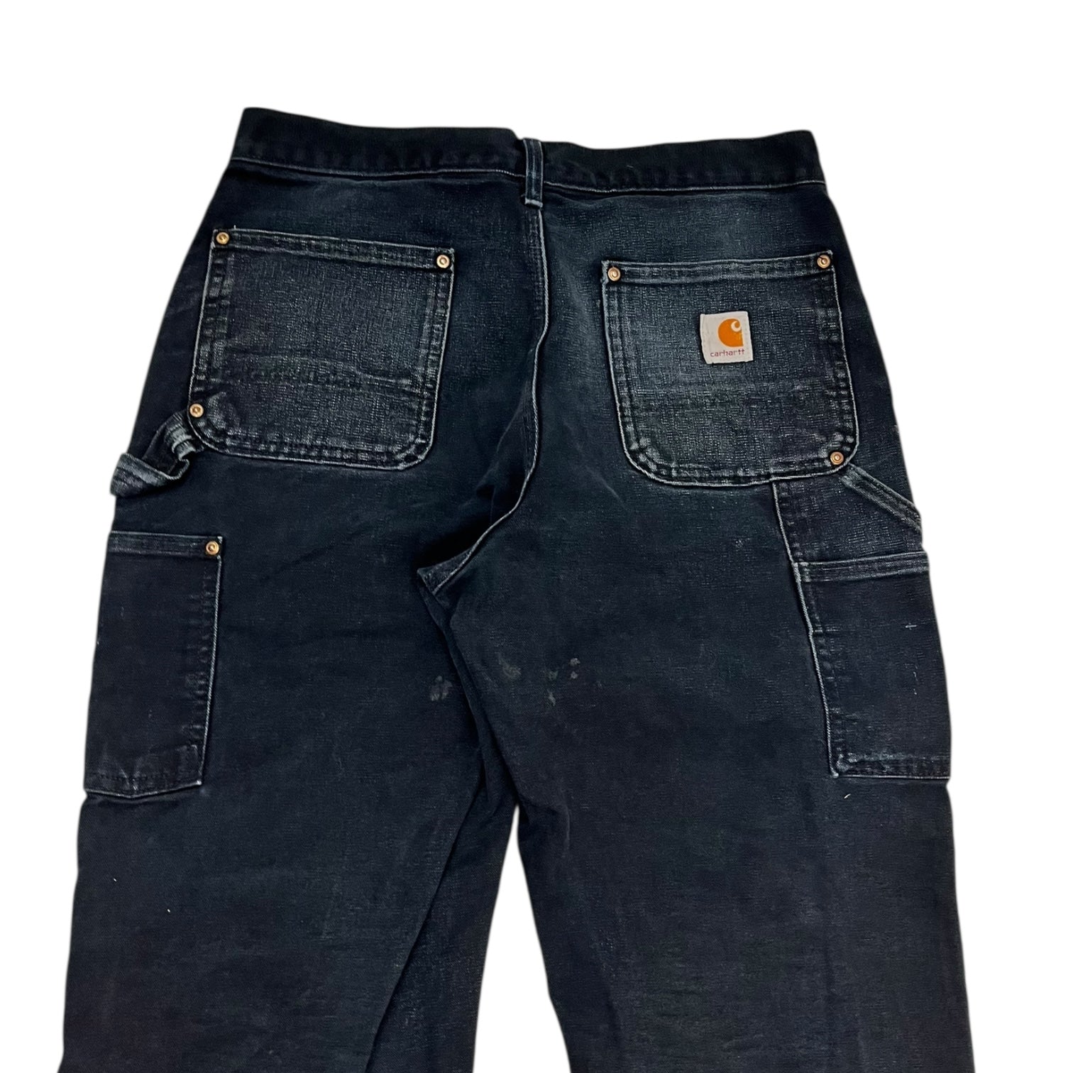 Vintage Carhartt Double Knee Dungarees black