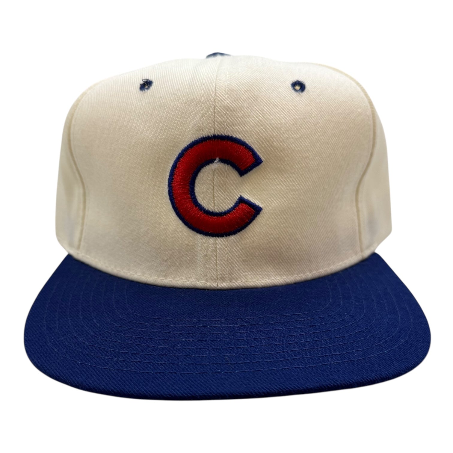 Vintage New Era Chicago Cubs Hat White/Blue