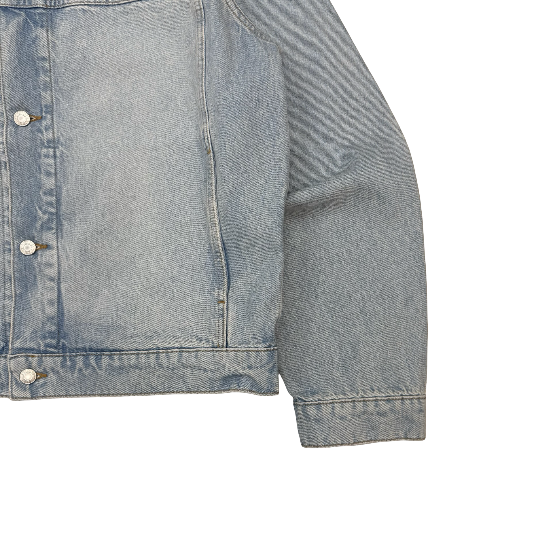 Stussy Trucker Jacket Light Denim Wash