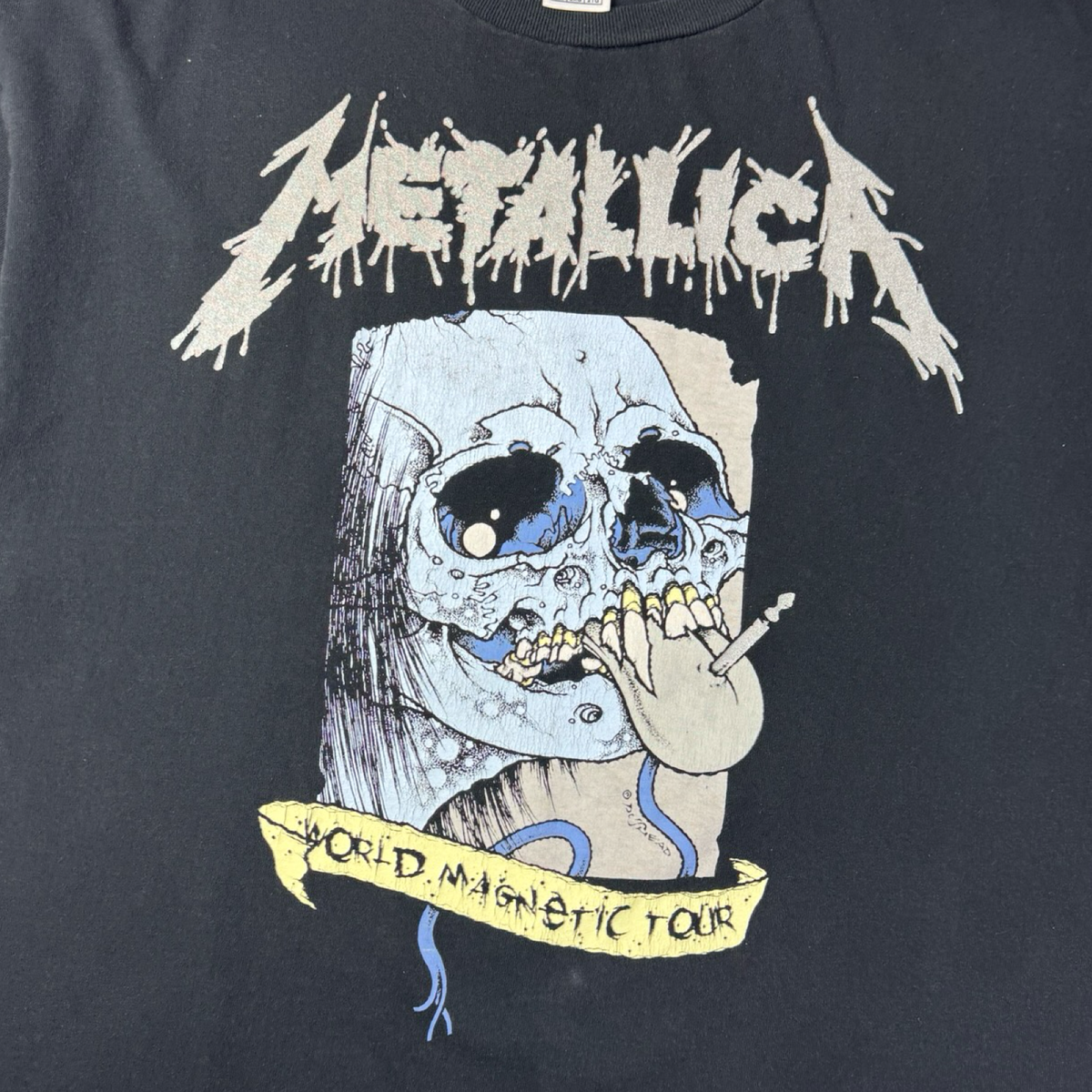 2008 Metallica World Magnetic Tour Band T-Shirt