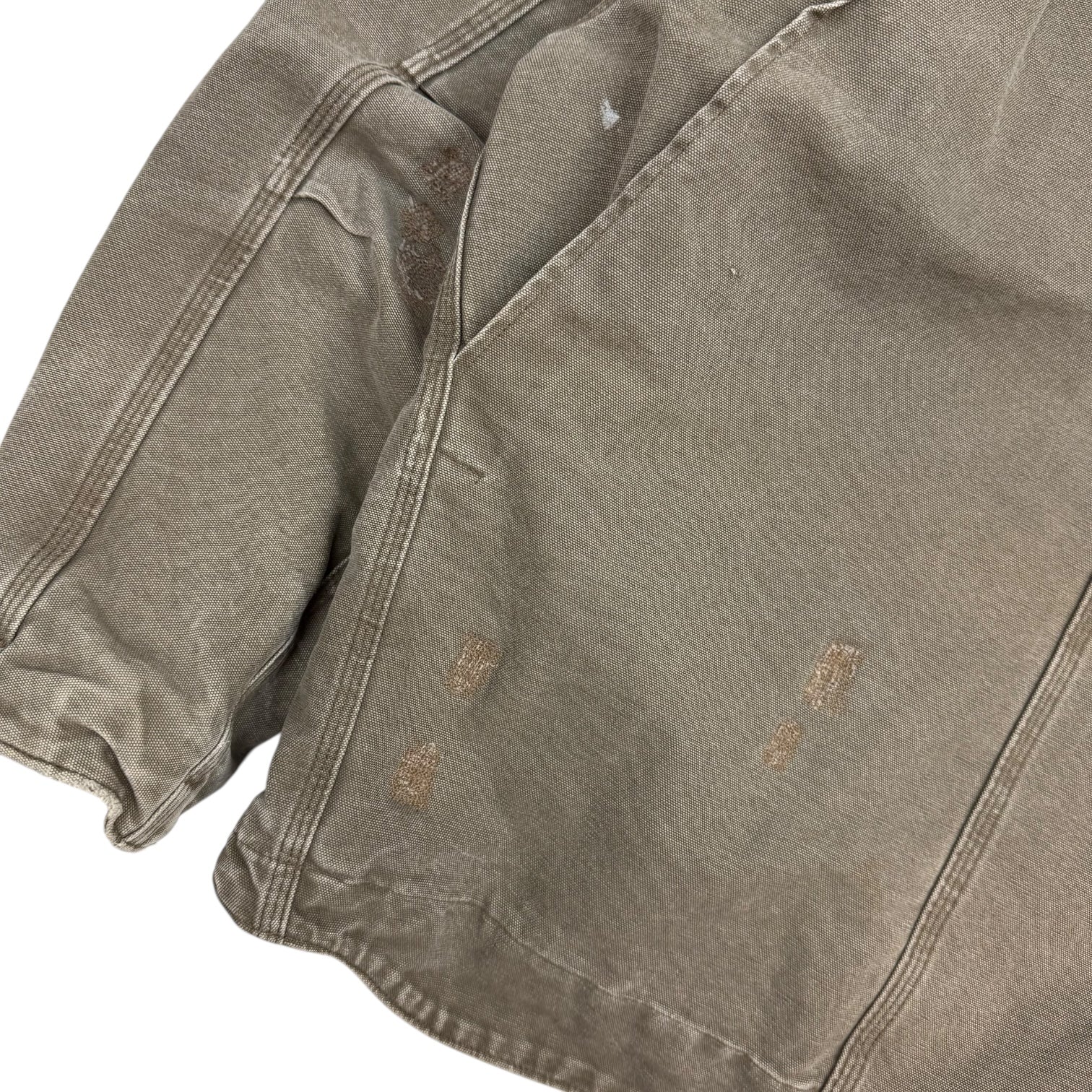 Vintage Carhartt Sierra Sandstone Sherpa Lined Jacket Brown