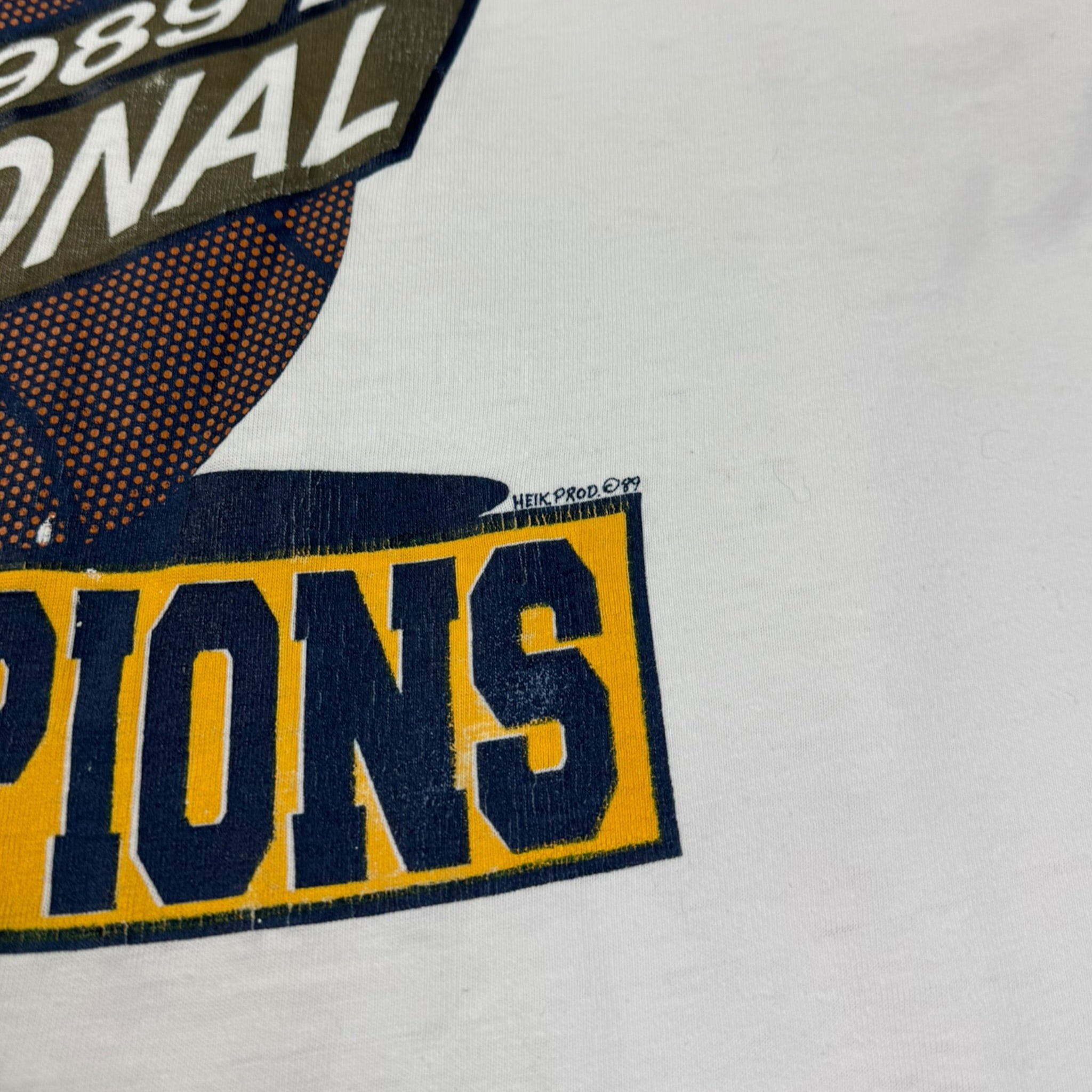 1989 Michigan National Champions T-Shirt