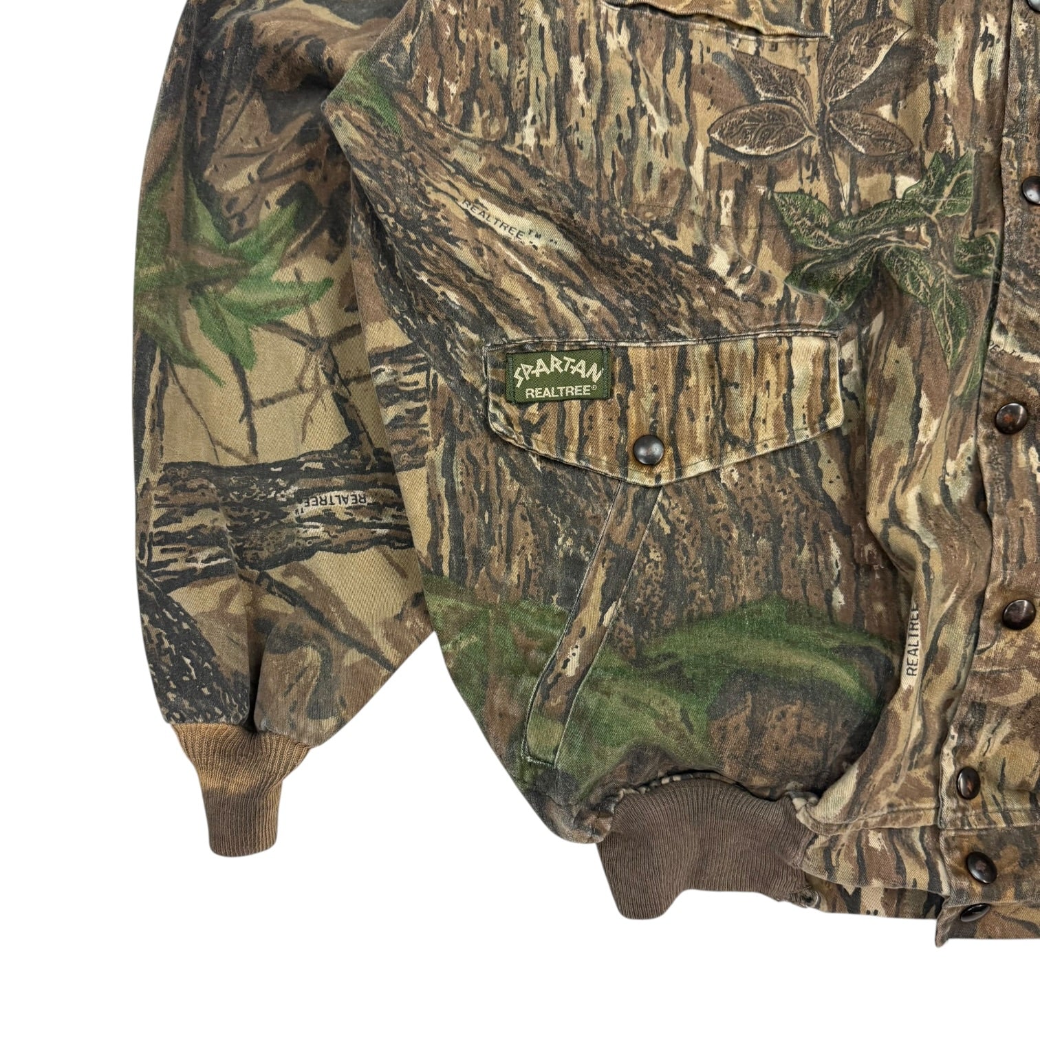 Vintage Spartan RealTree Button Up Jacket Camo