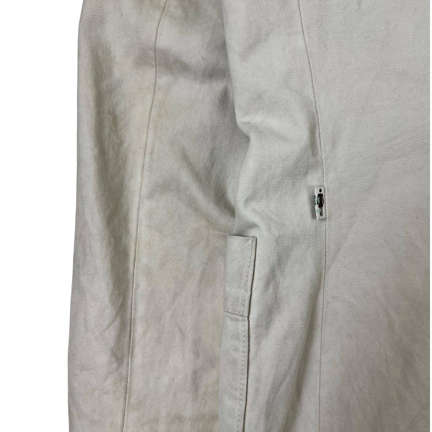 Vintage Jean Paul Gaultier JPG Jeans Chore Coat Bone