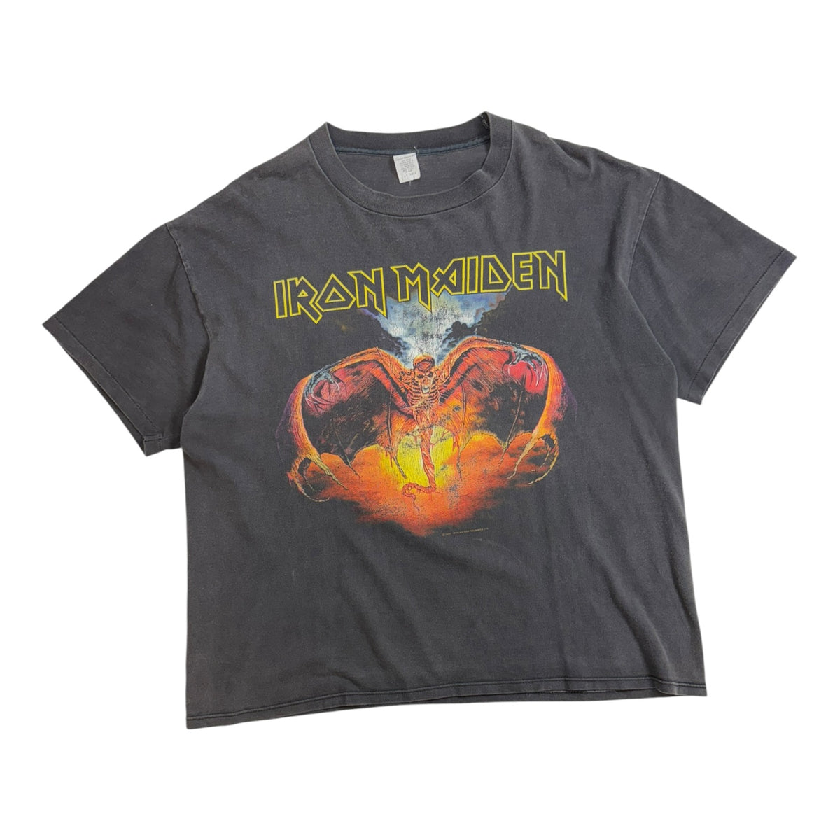 Vintage Iron Maiden Fear Of The Dark T-Shirt Black
