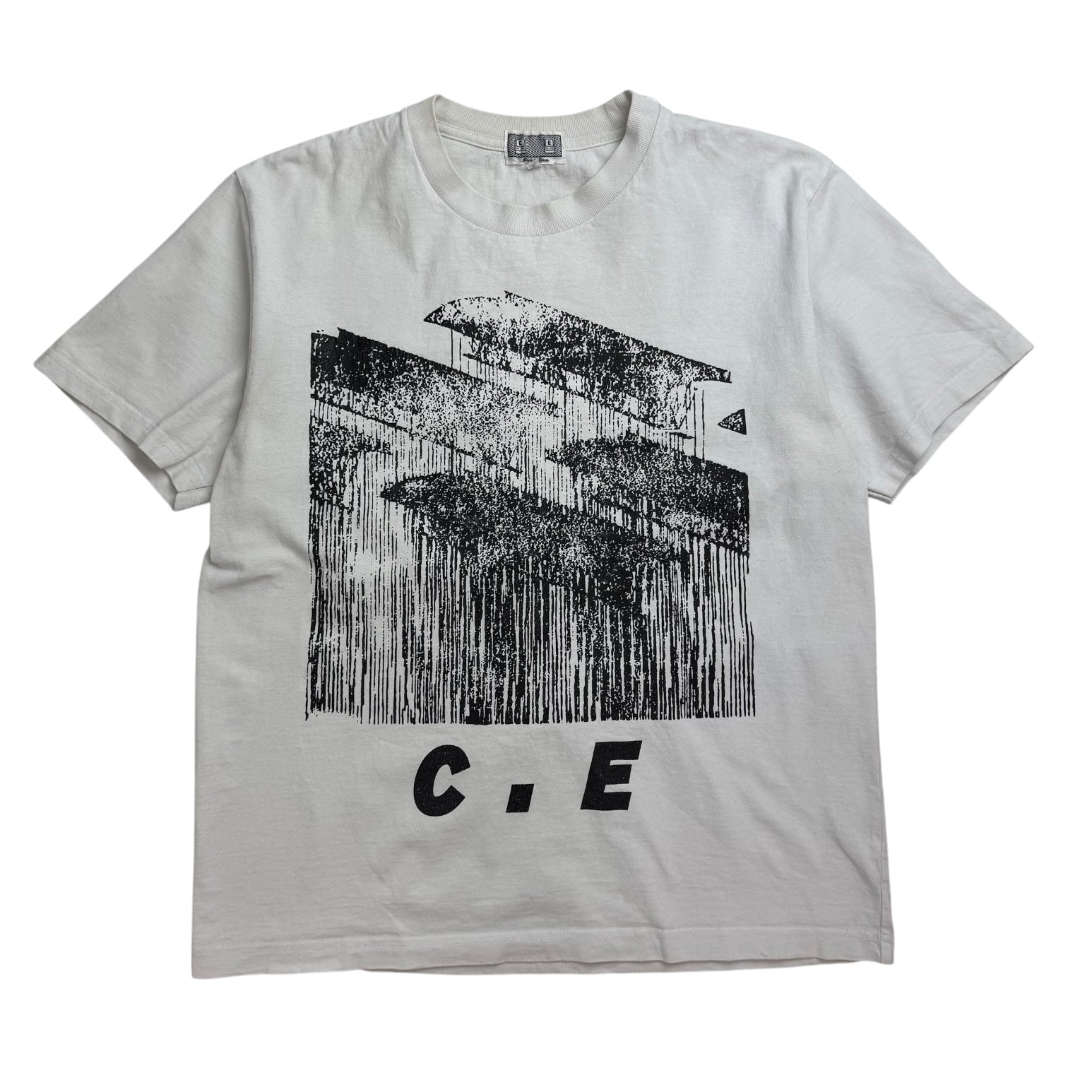 Cav Empt Logo Print Tee White