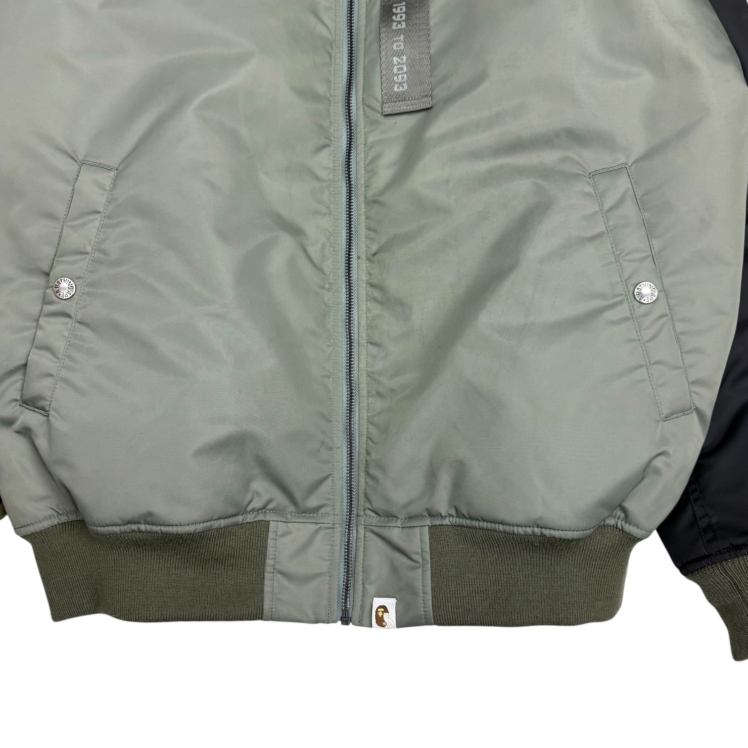 BAPE x OVO Loose Fit MA-1 Jacket Olive Drab