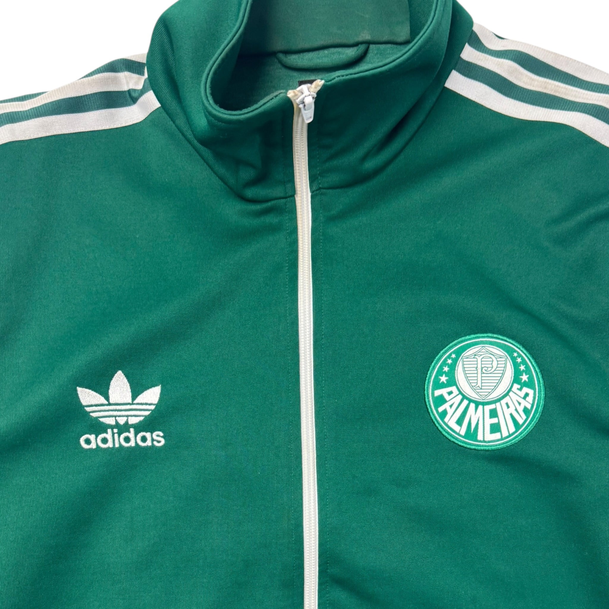 Vintage Y2K Adidas “SE Palmeiras” Track Zip Up