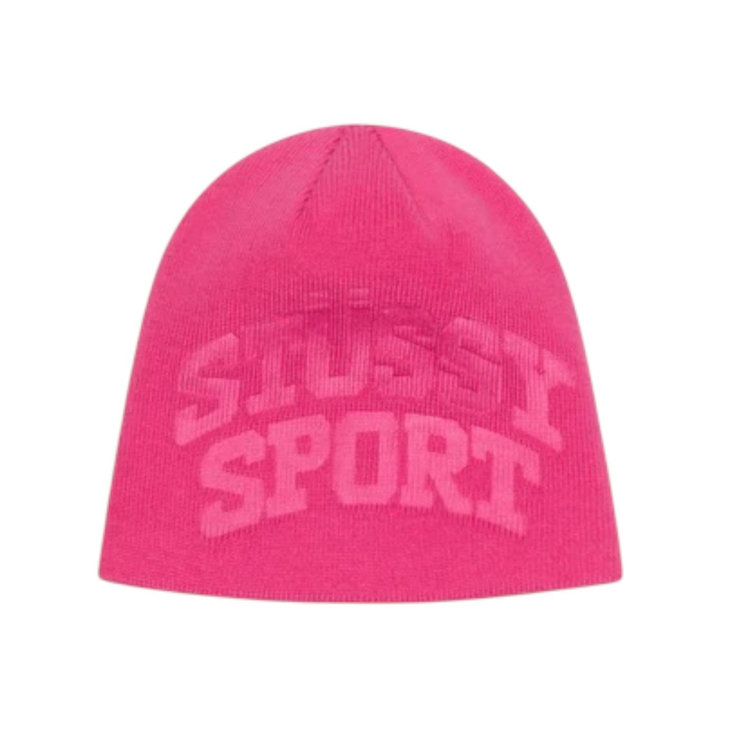 Stussy Sport Skullcap Deboss Beanie Pink