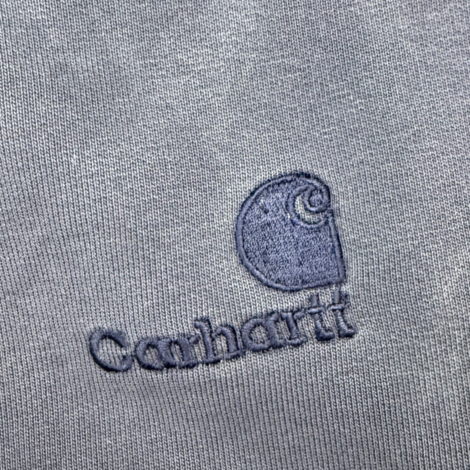Vintage Carhartt Hoodie Navy Blue