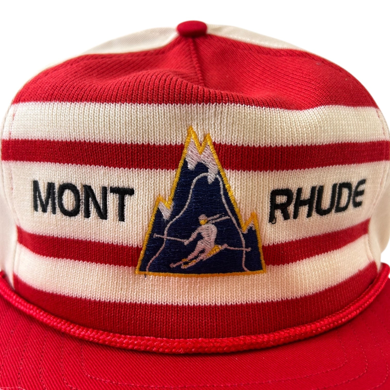 Rhude Mont Rhude Hat Red/White