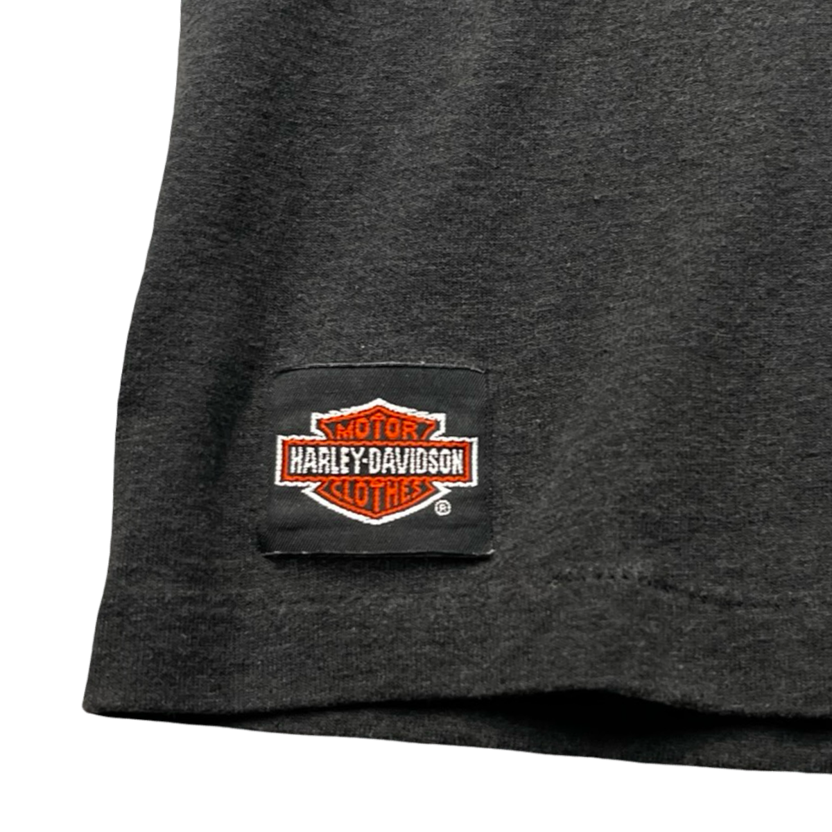 1990 Harley Davidson 3D Emblem Eagle Claw T-Shirt Black