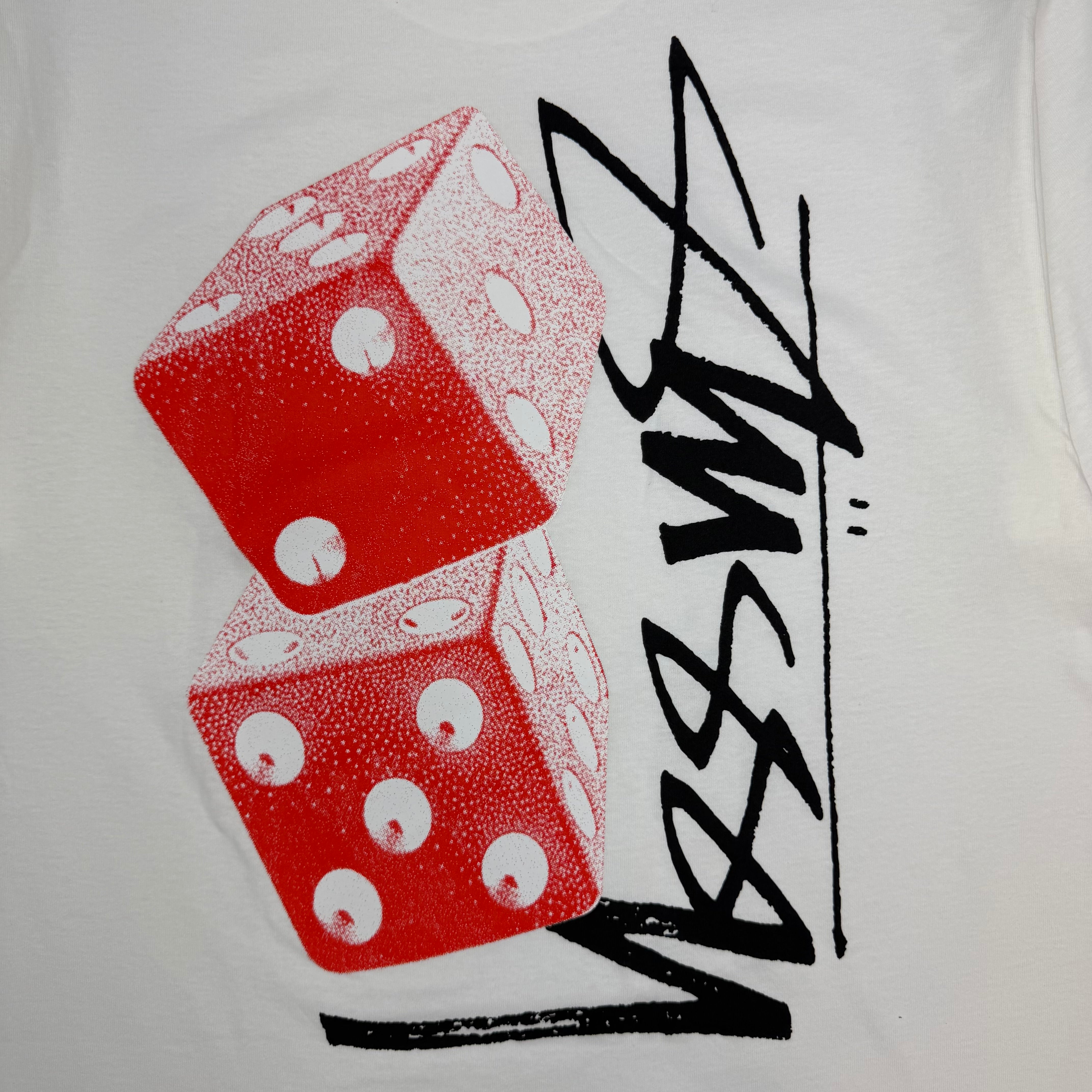 Stussy Tall Dice Tee White