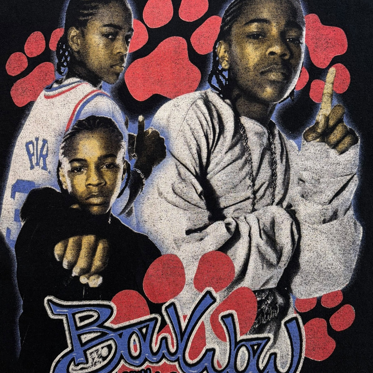 Vintage 2002 Lil Bow Wow "Scream 2" Tour T-Shirt Black