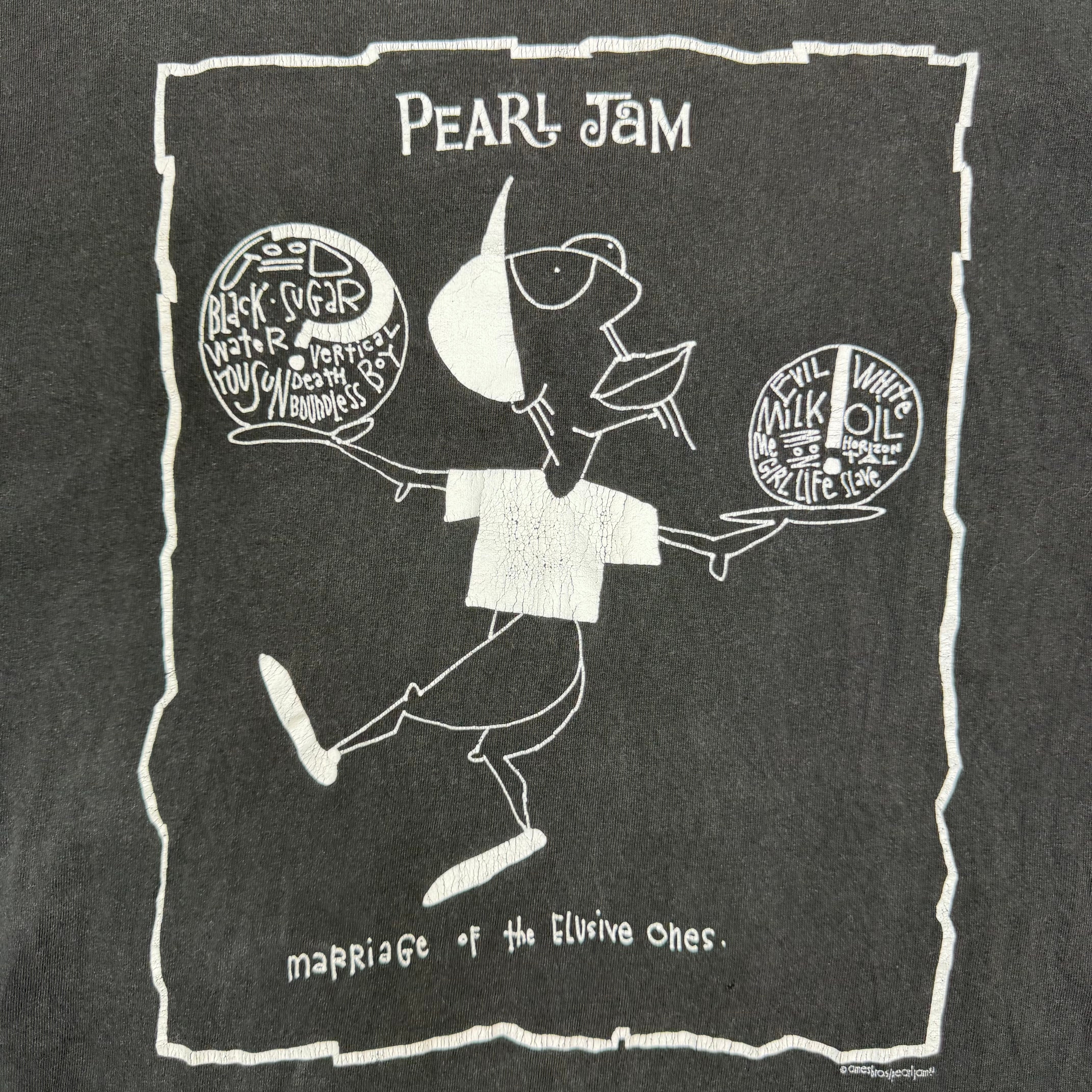 Vintage Pearl Jam Boundless “Marriage Of The Illusive Ones” Tee Black