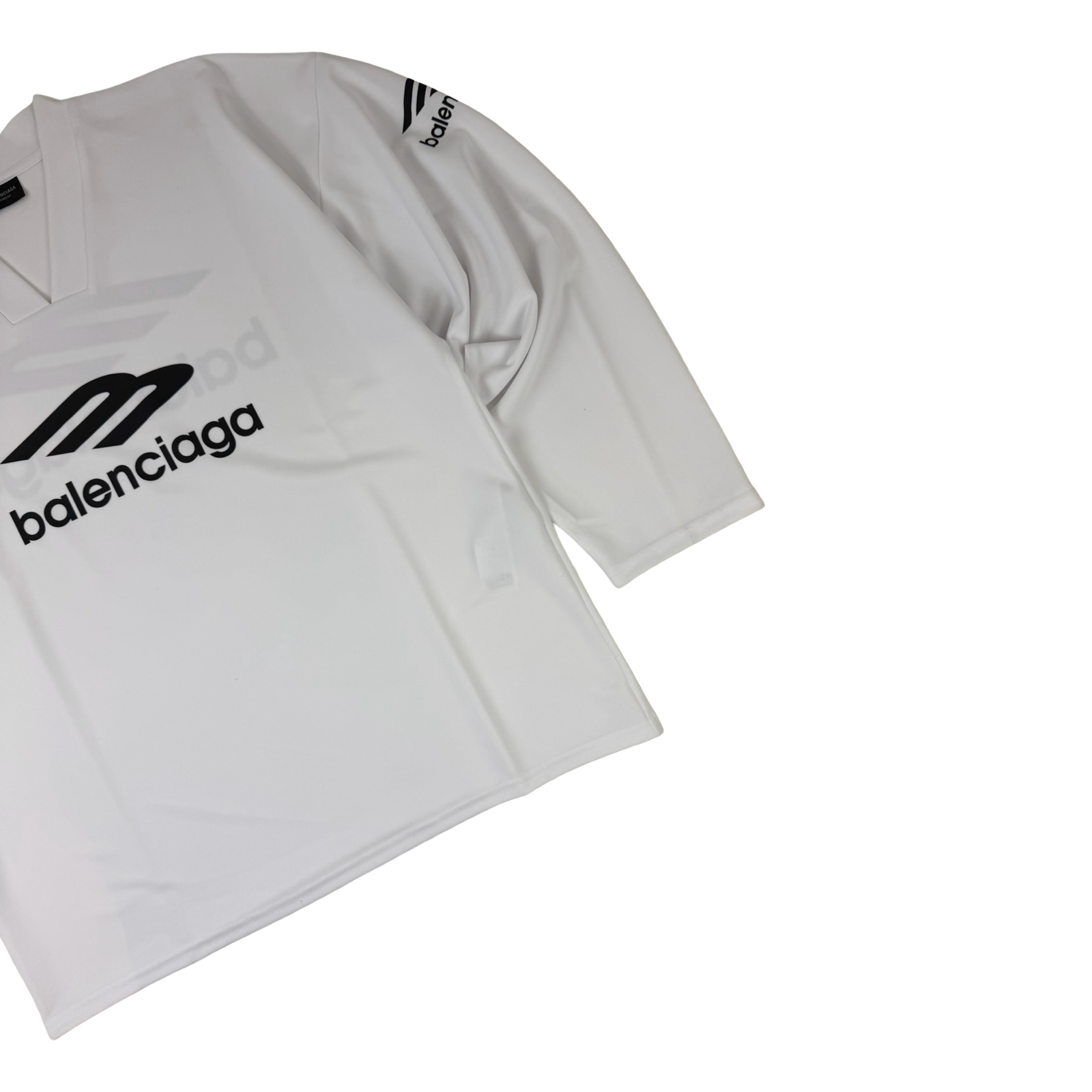 Balenciaga Skiwear 3B Sports Icon Long Sleeve Jersey White
