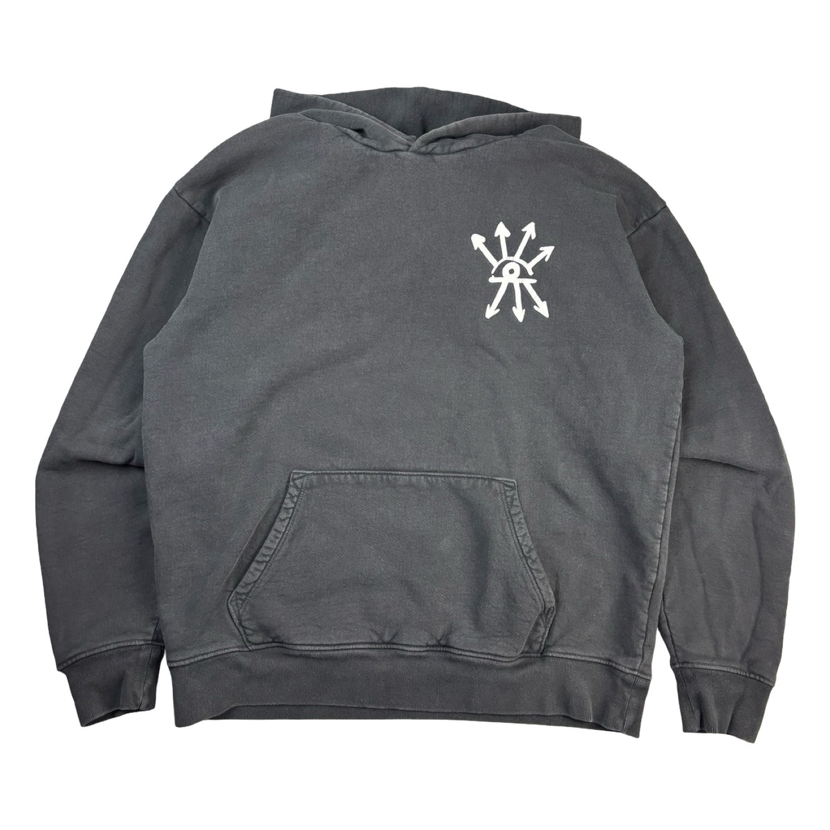 Distinct Vision Mudita Faded Hoodie Grey