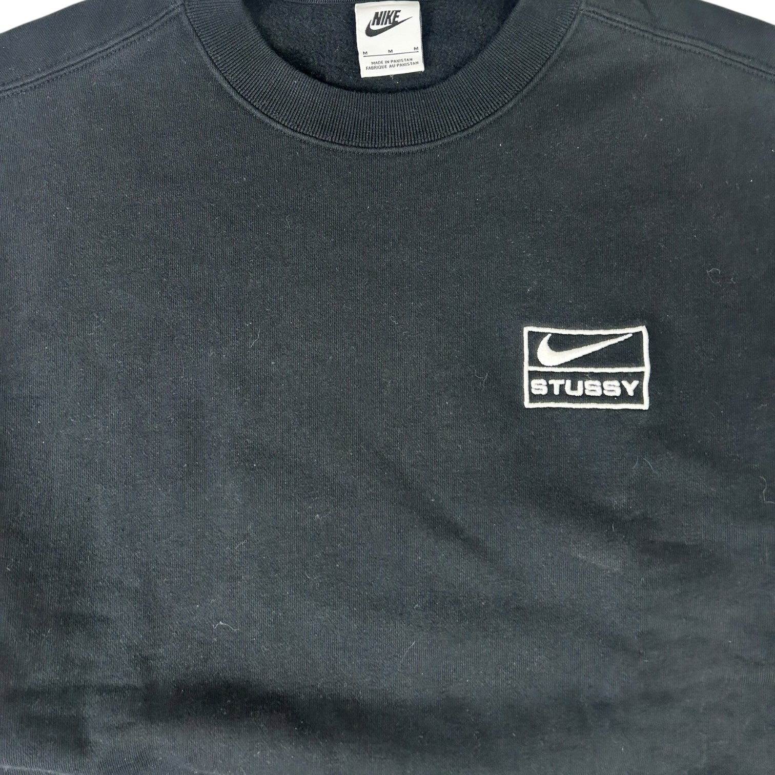 Stussy x Nike Sweatshirt Black