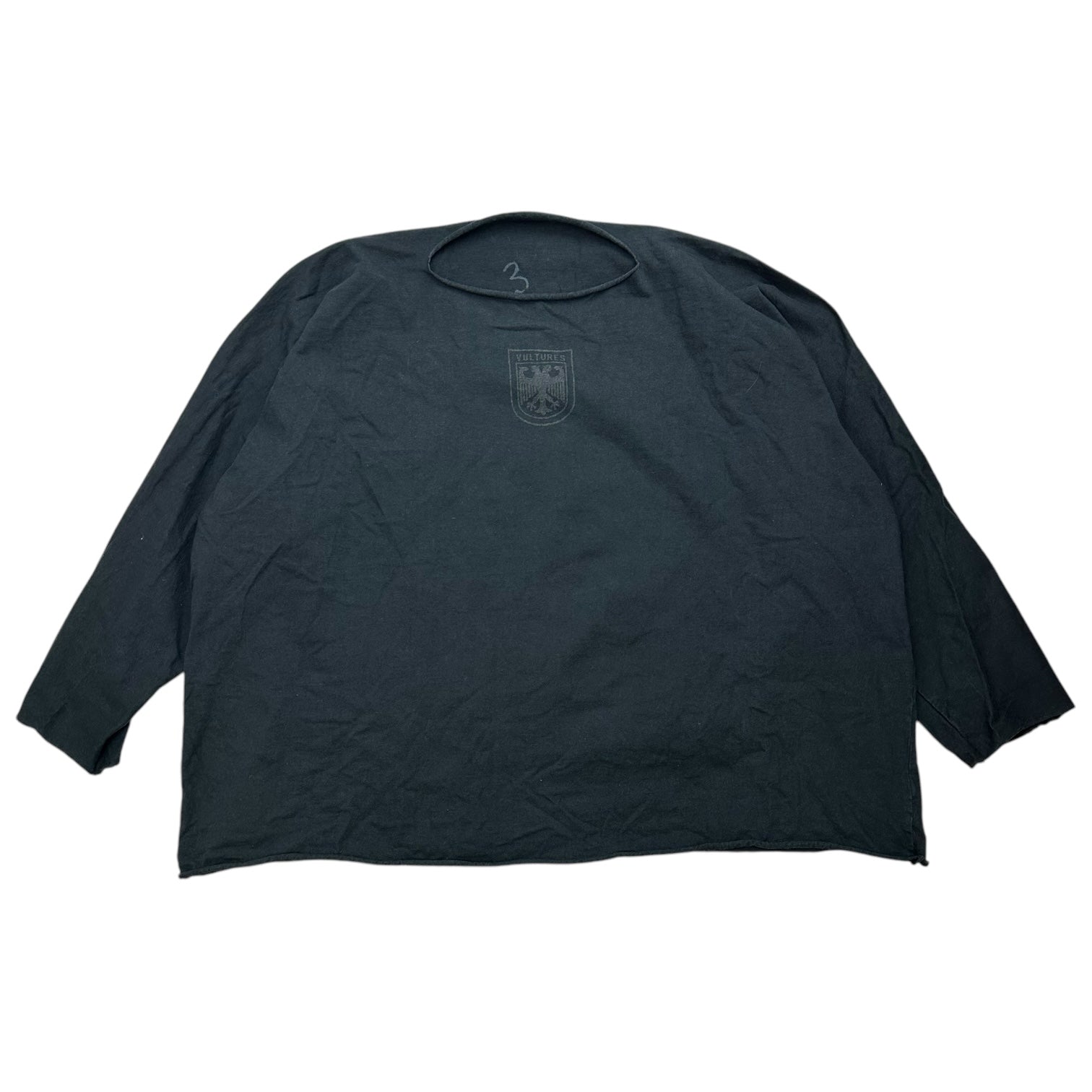 Kanye West Vultures L/S Tee Black