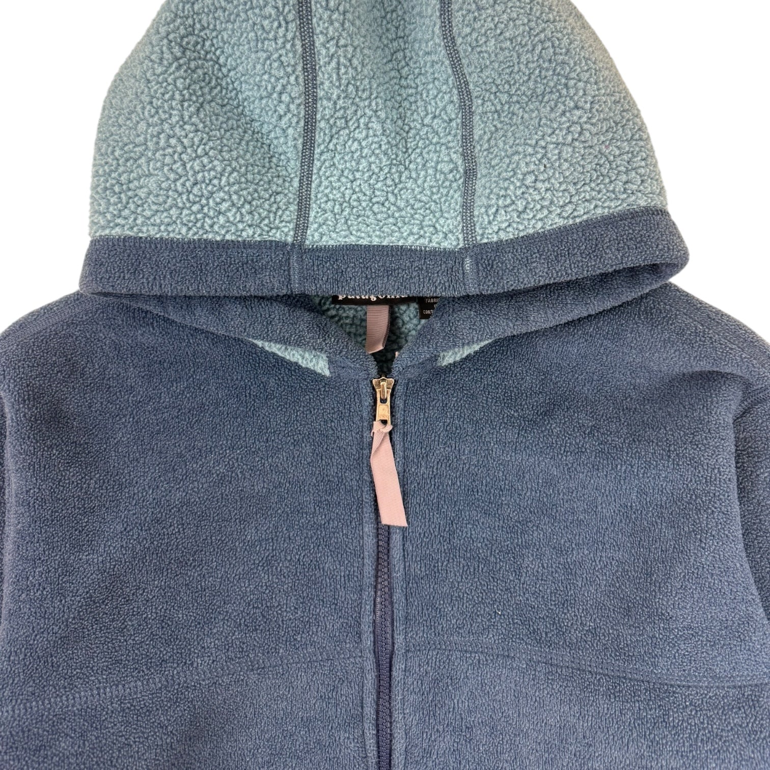 Vintage Patagonia Women’s Fleece Hoodie Blue