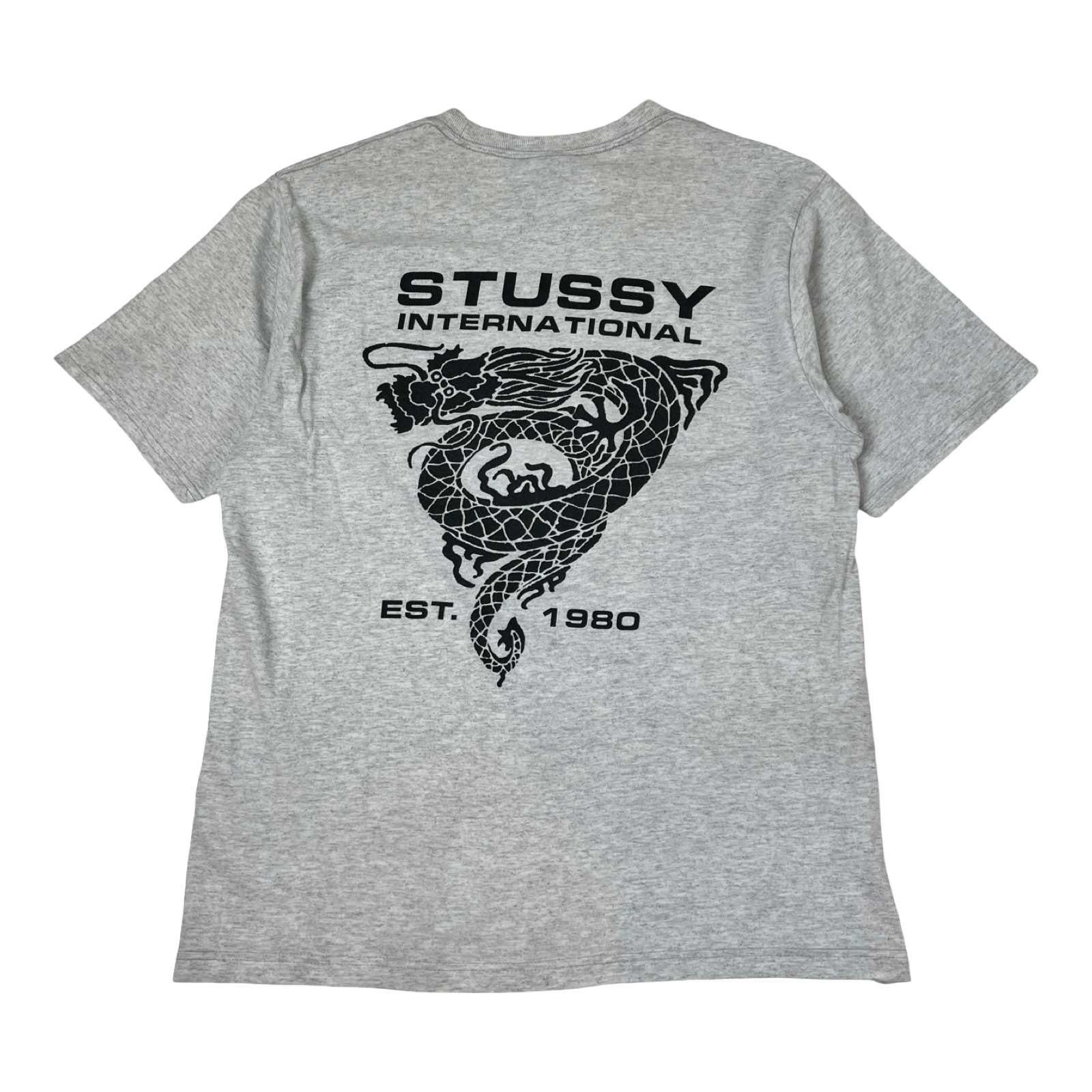 Stüssy International Dragon T-shirt Grey