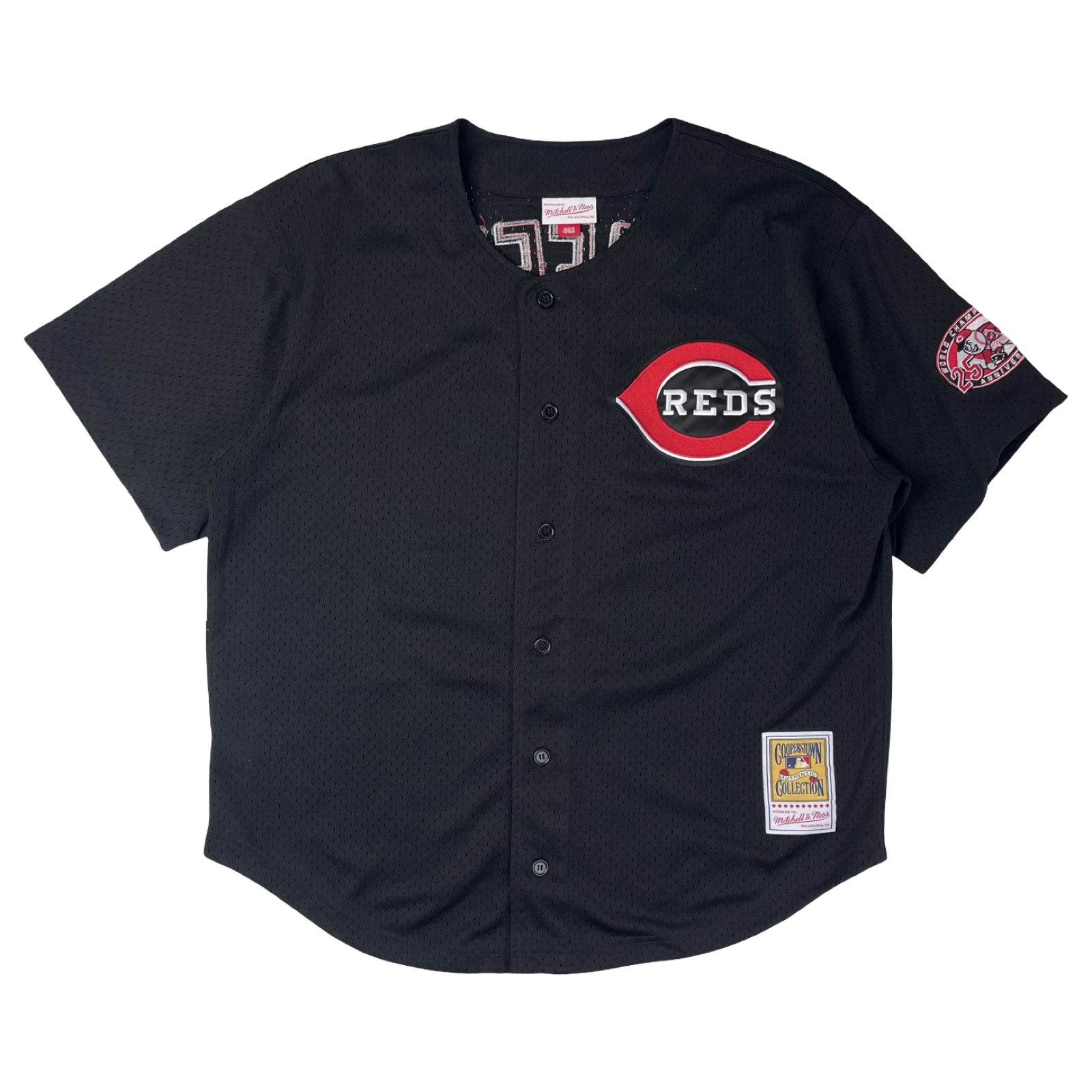 2010 Mitchell & Ness Cincinnati Reds Ken Griffey MLB Button-Up Jersey