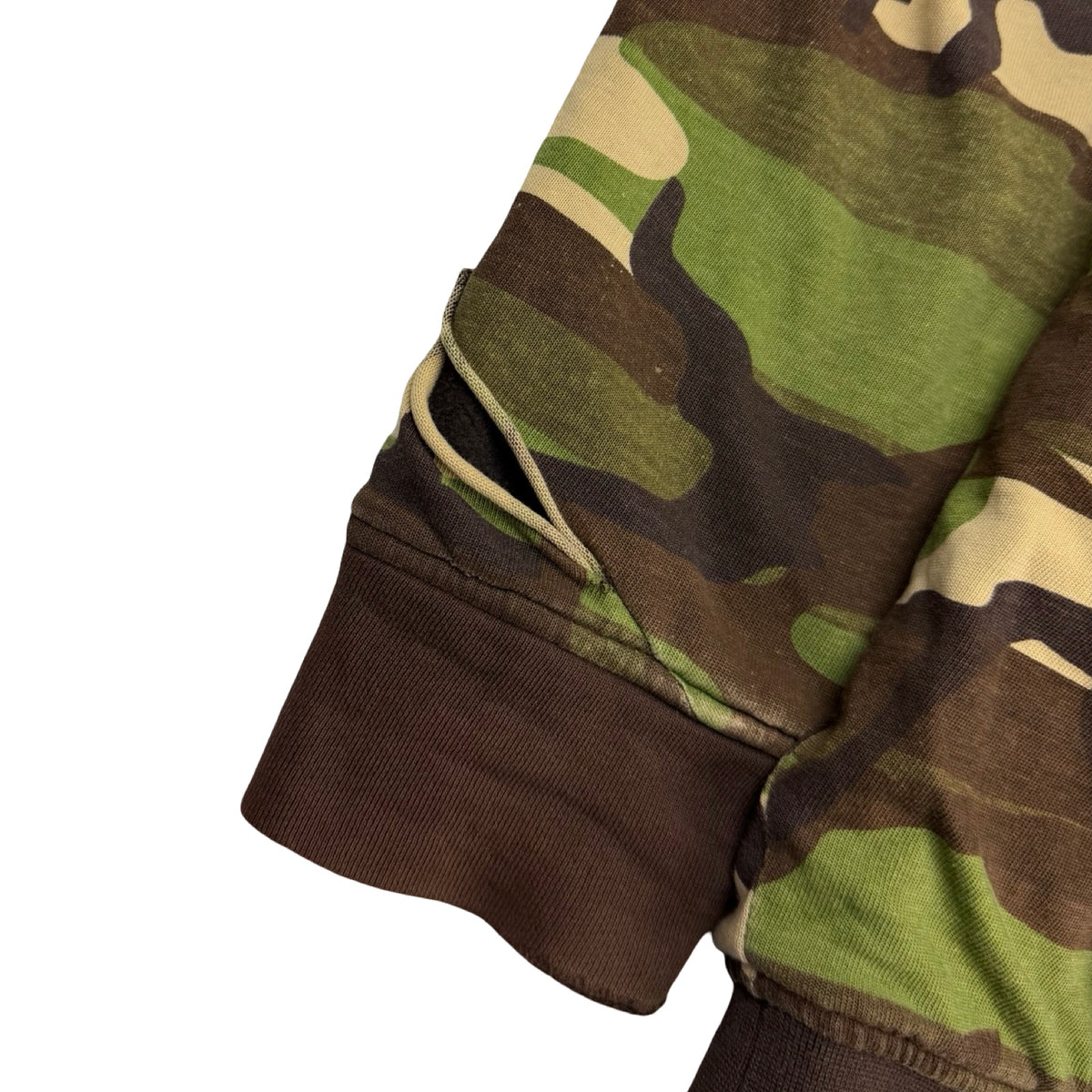 Vintage Element Reversible Camo Hoodie Green/Brown