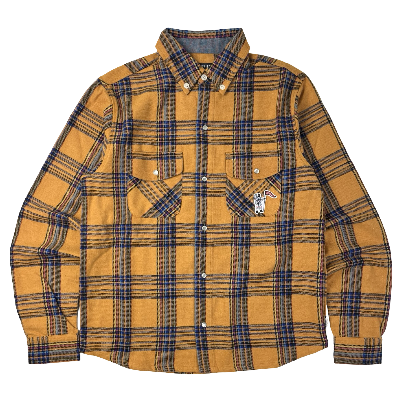 Billionaire Boys Club Flannel Shirt Orange