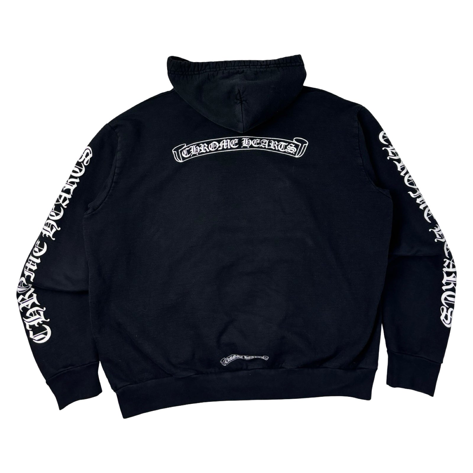 Chrome Hearts Scroll Logo Hoodie