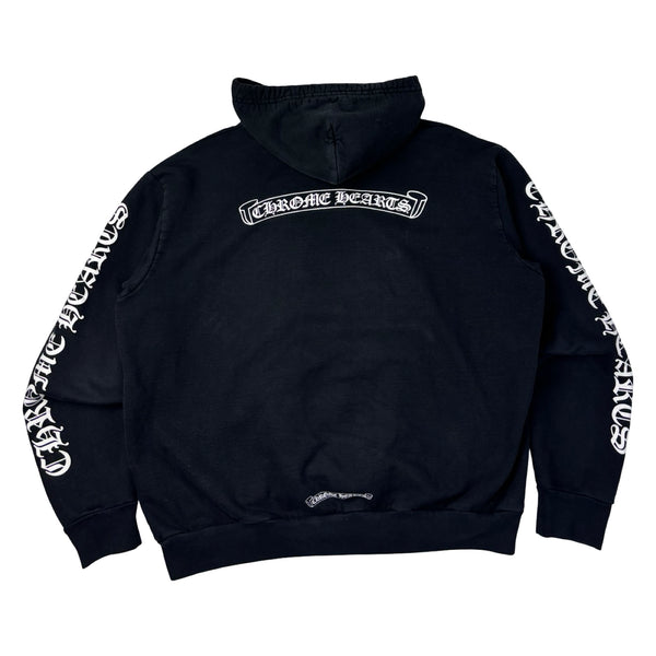 Chrome Hearts Scroll Logo Hoodie
