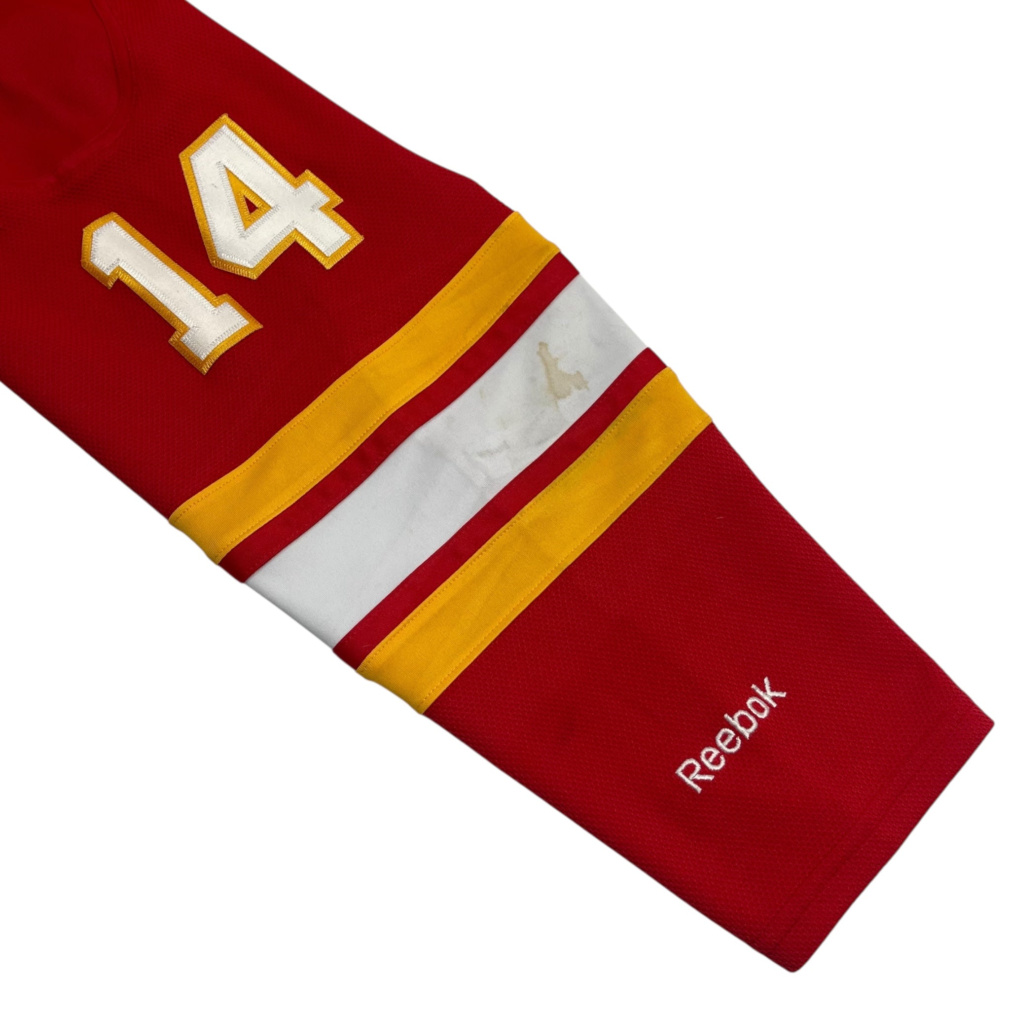 Calgary Flames Theo Fleury Reebok Home Jersey Red