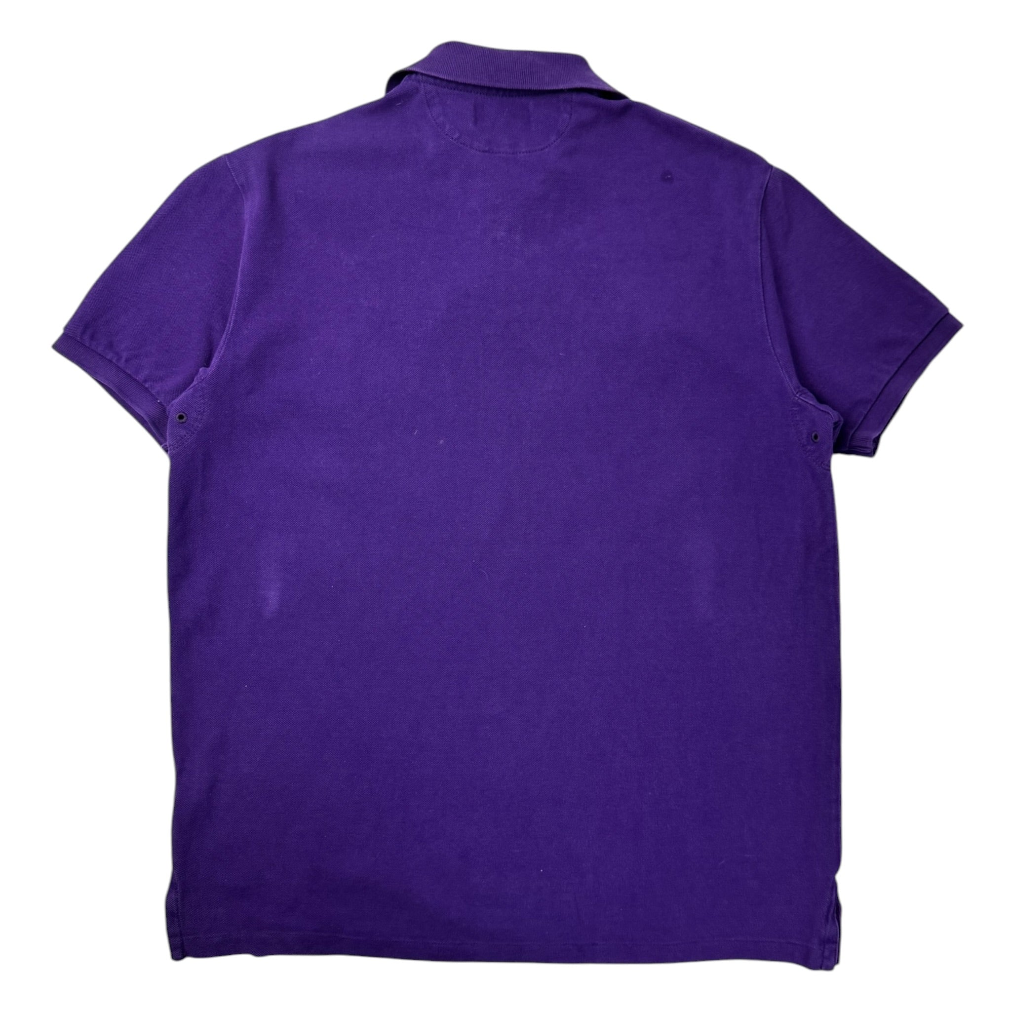 Polo Ralph Lauren Big Pony Stadium Shirt Purple/White