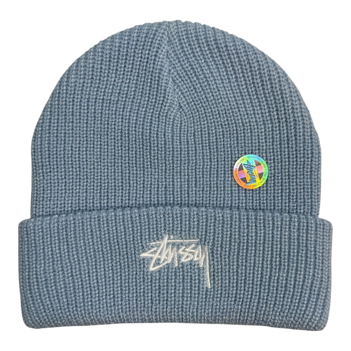 Stussy Basic Cuff Beanie Light blue