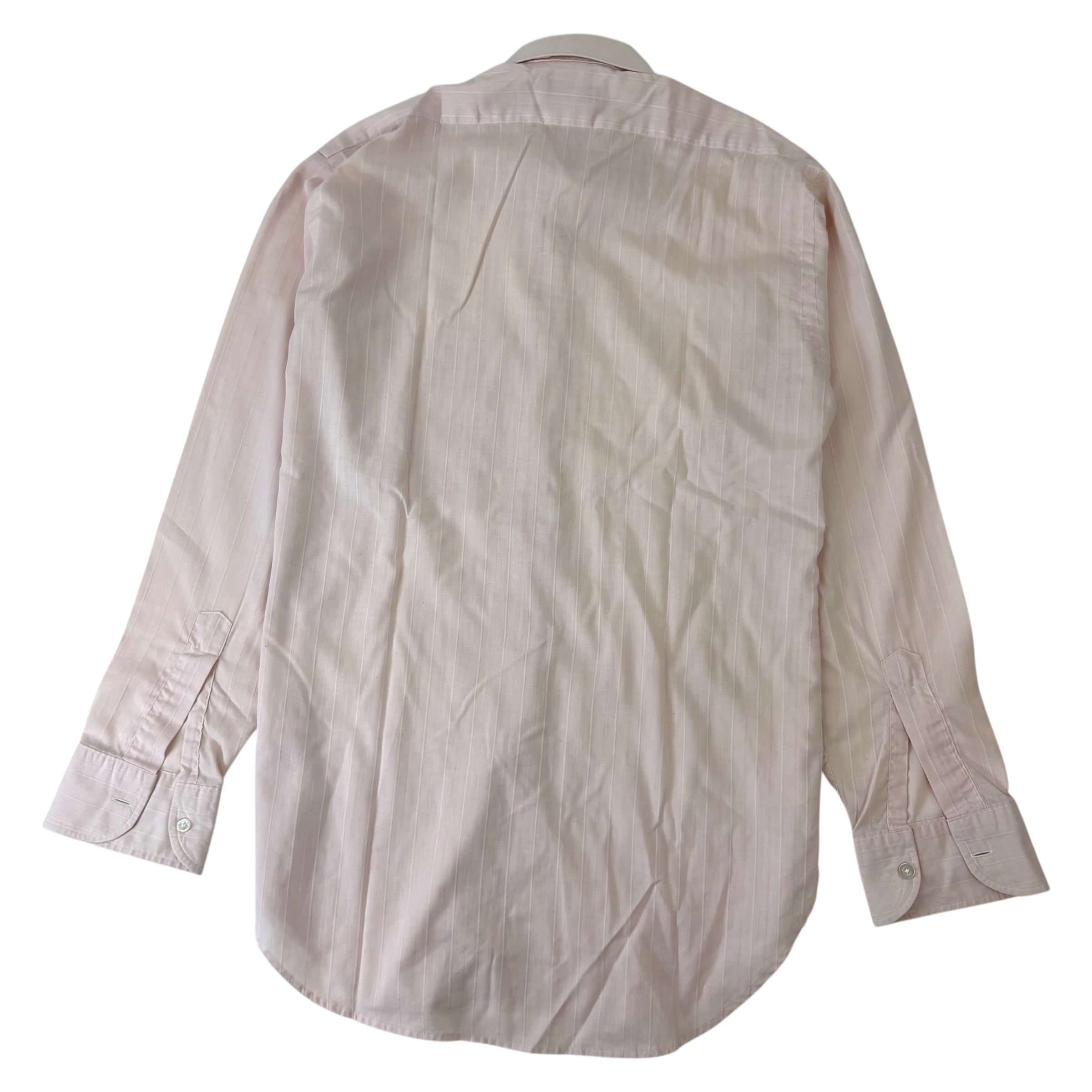 Vintage Christian Dior Dress Shirt Light Pink