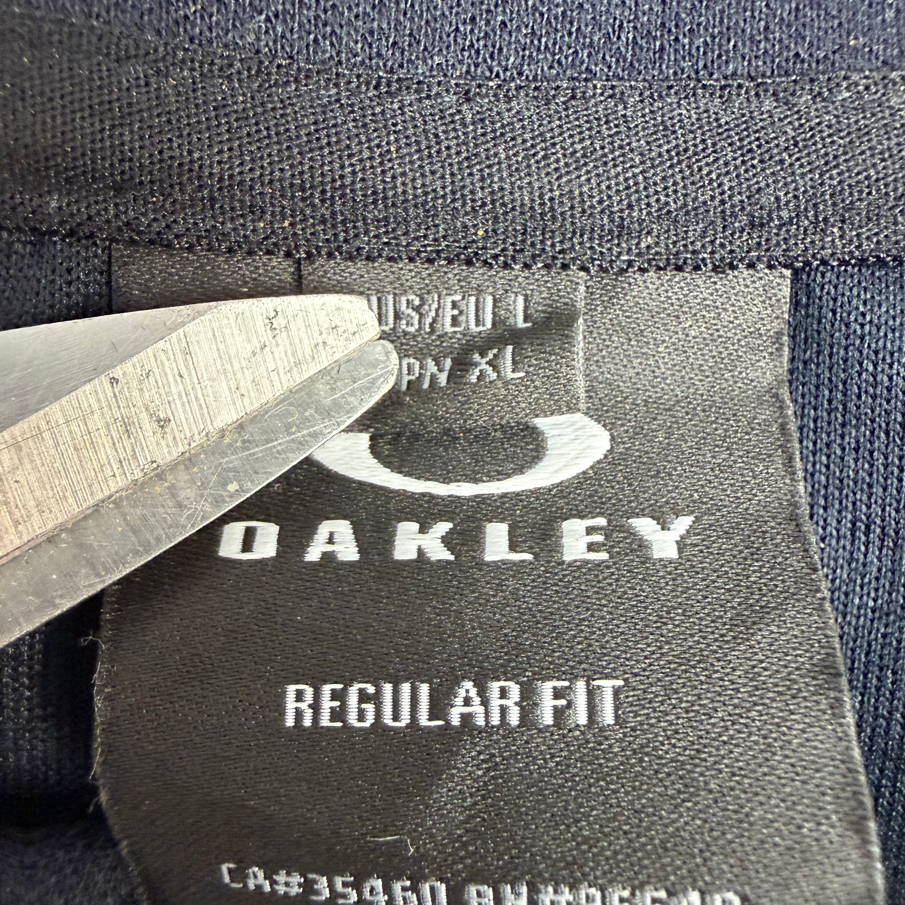 Oakley Quarter Zip Golf Pullover Black