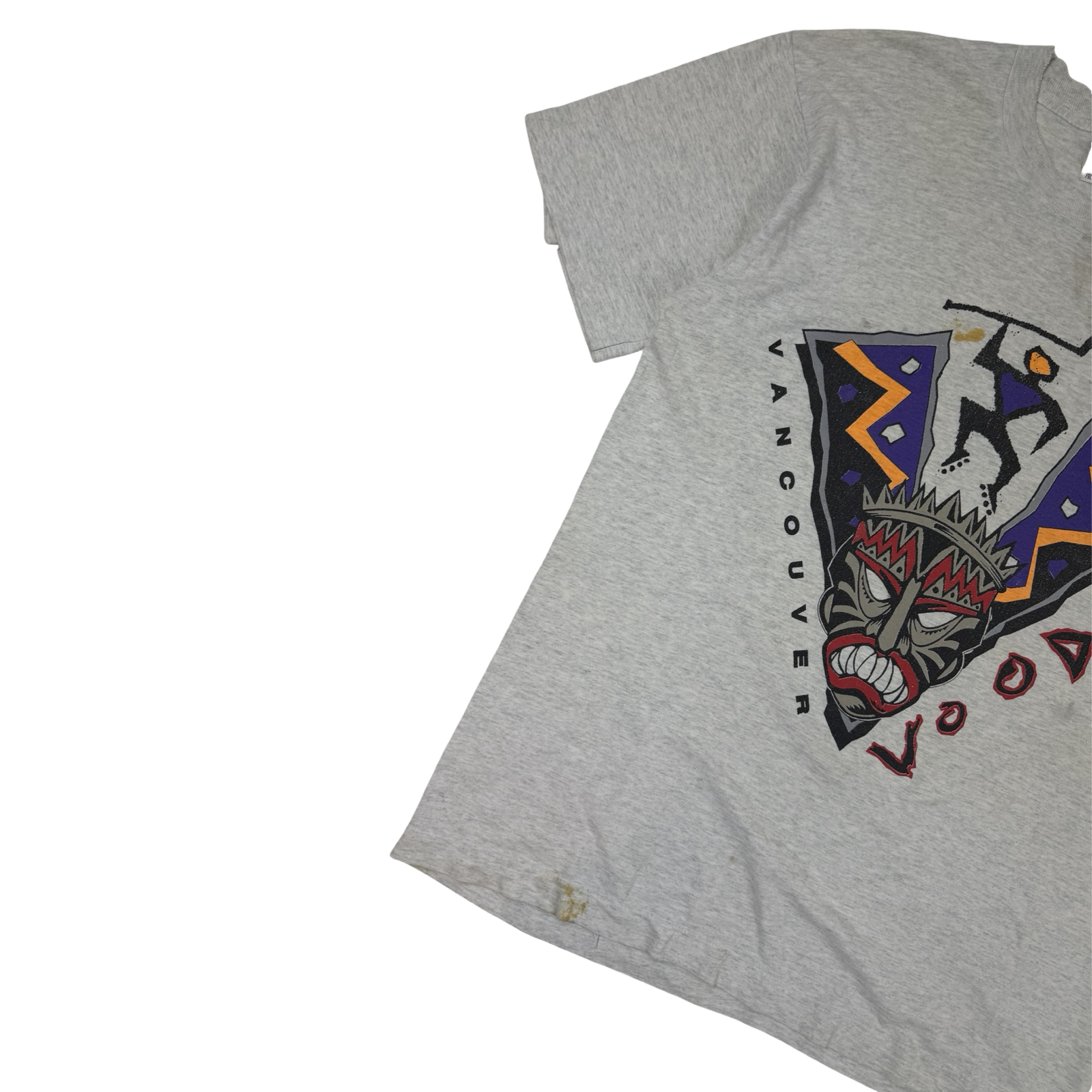 Vintage 1990s Vancouver VooDoo T-Shirt Grey