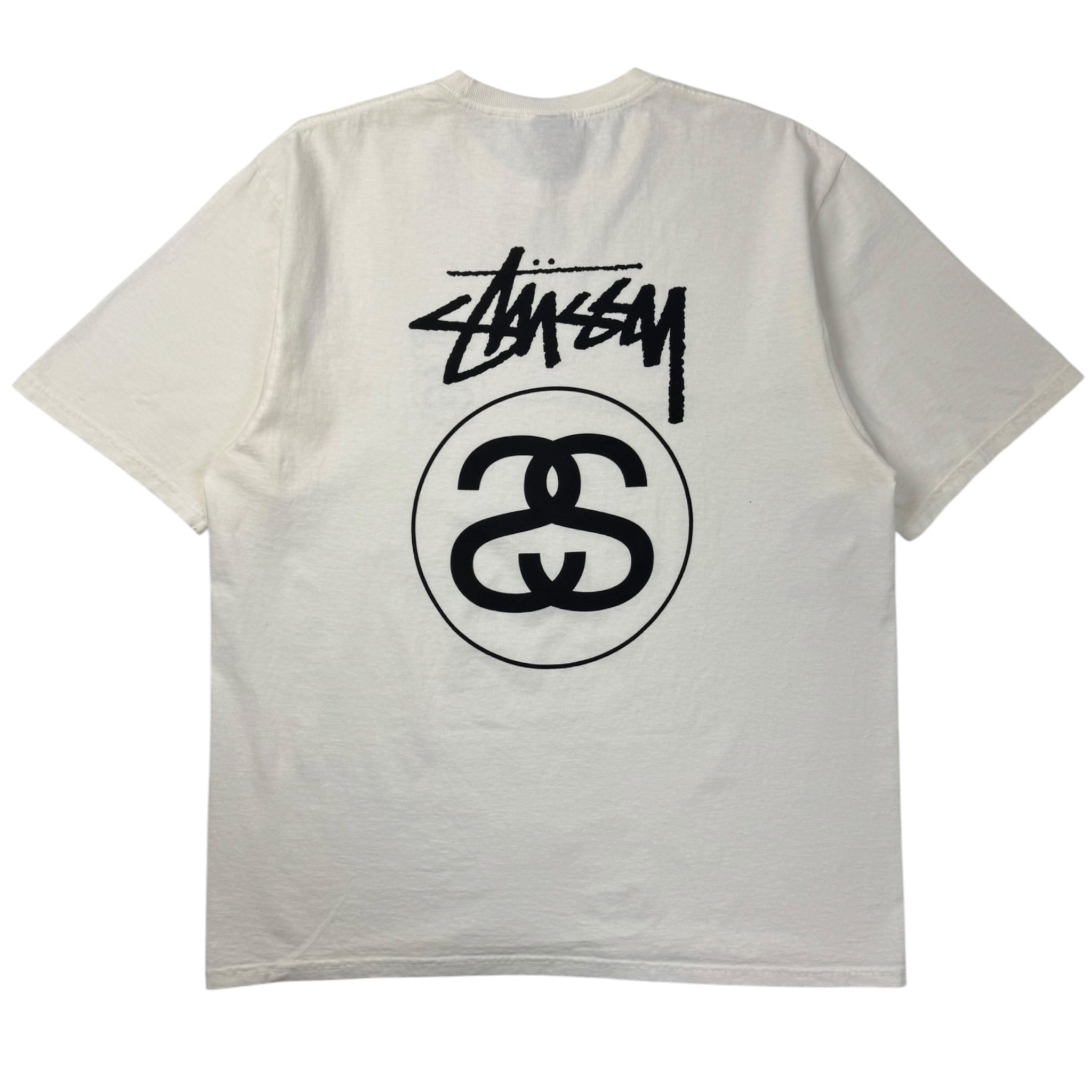 Stüssy Stock Link Pigment Dyed T-Shirt Natural