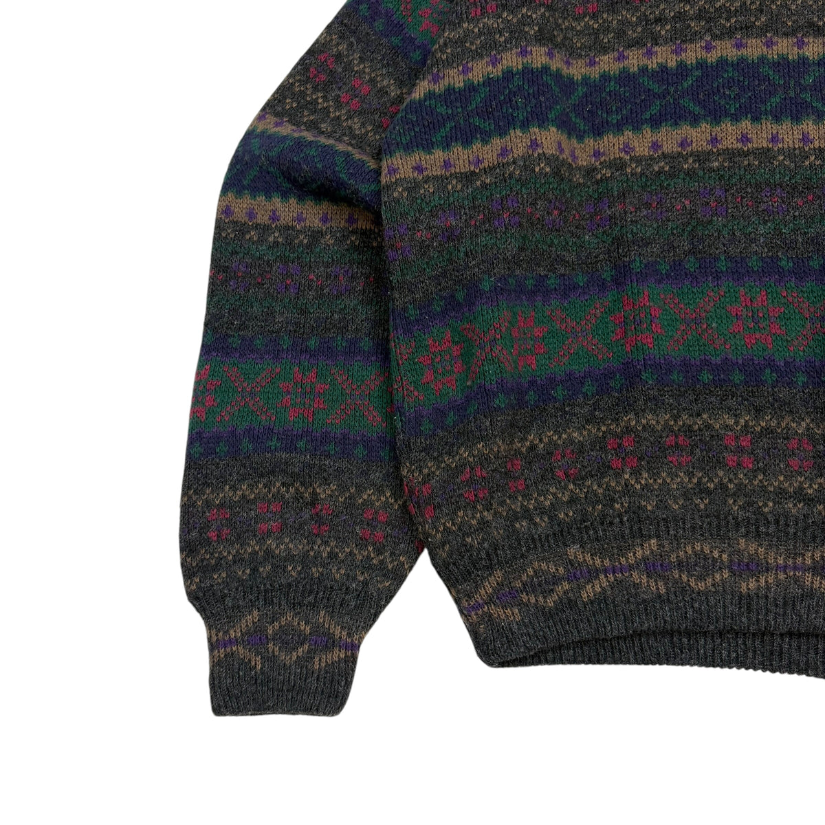 Vintage Giorgio Knit Sweater Green/Navy