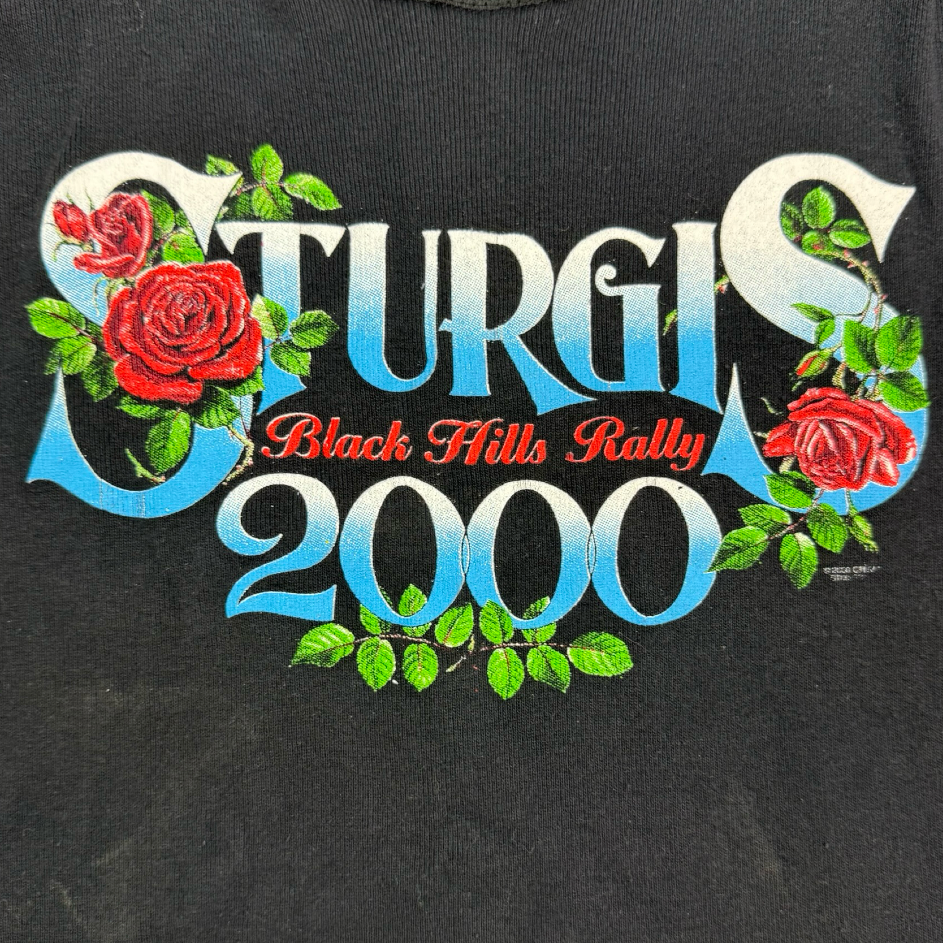 (W) 2000 Sturgis Bike Rally Tank Top Black