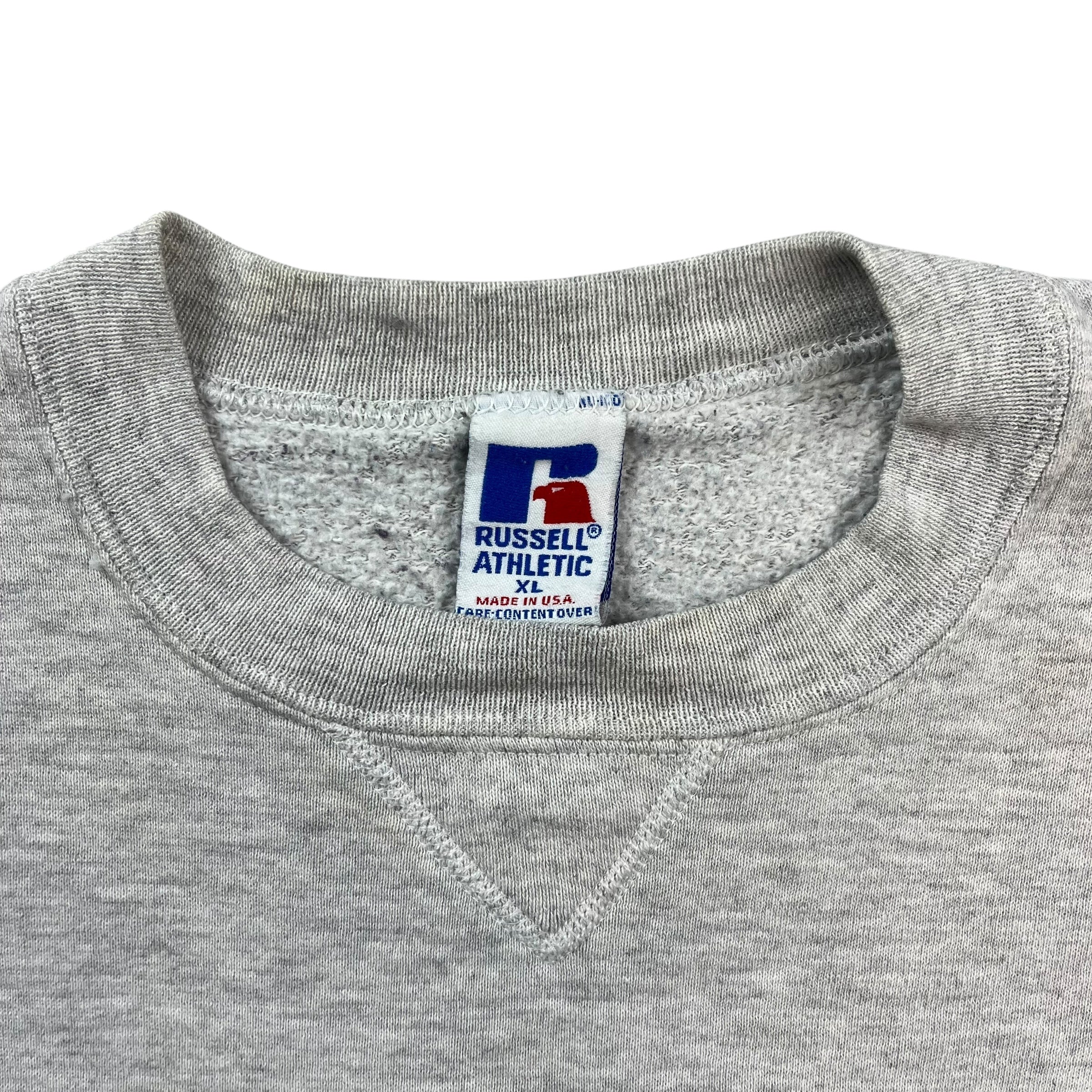 Vintage Salem Seminoles Football Crewneck Light Grey