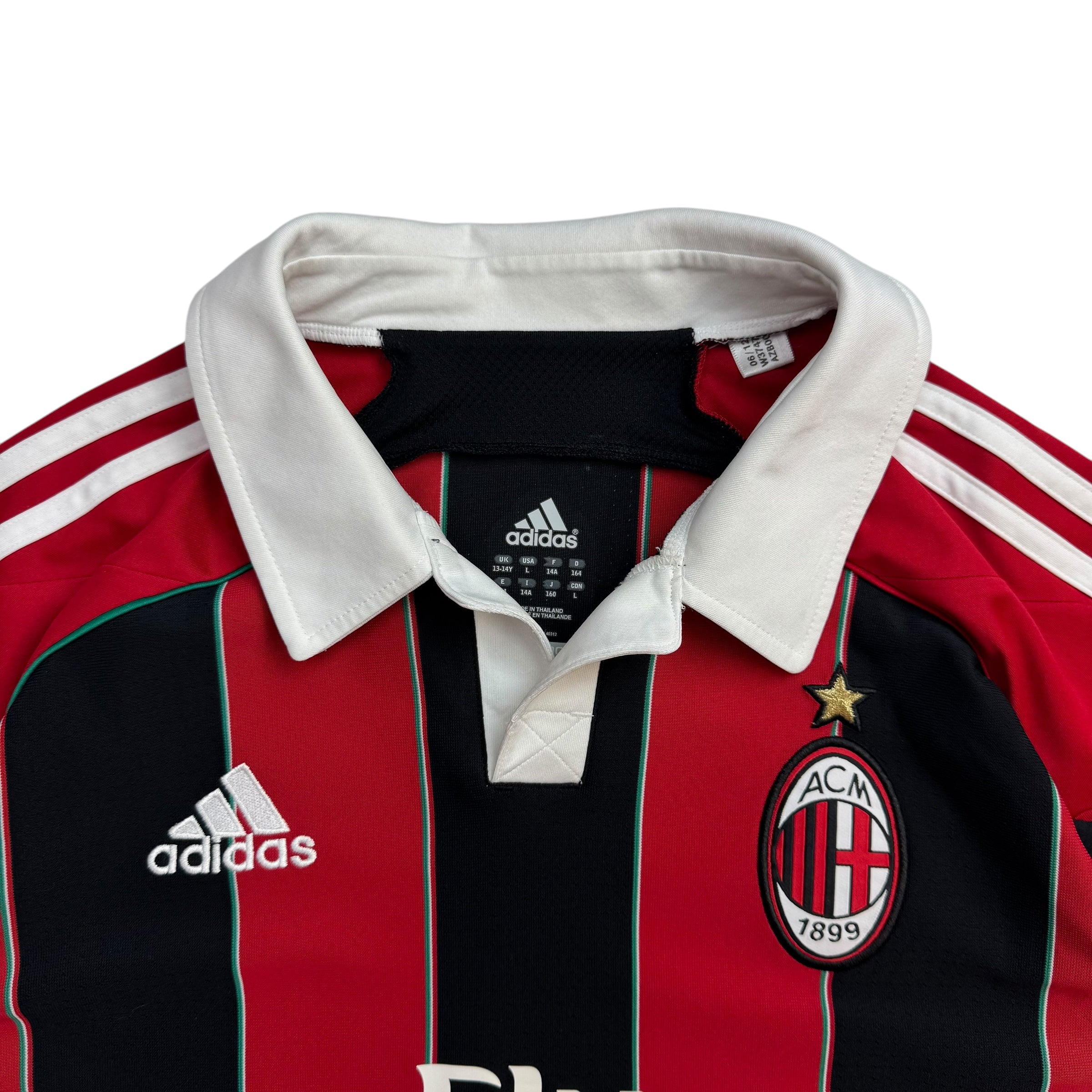 2012/2013 Adidas Milan Fly Emirates Jersey Red